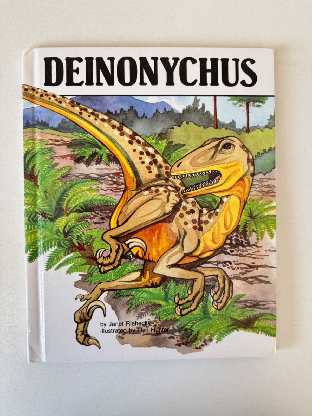 Lot of 7 Dinosaur Picture Books by Janet Riehecky Hardcover-Child’s World,Inc