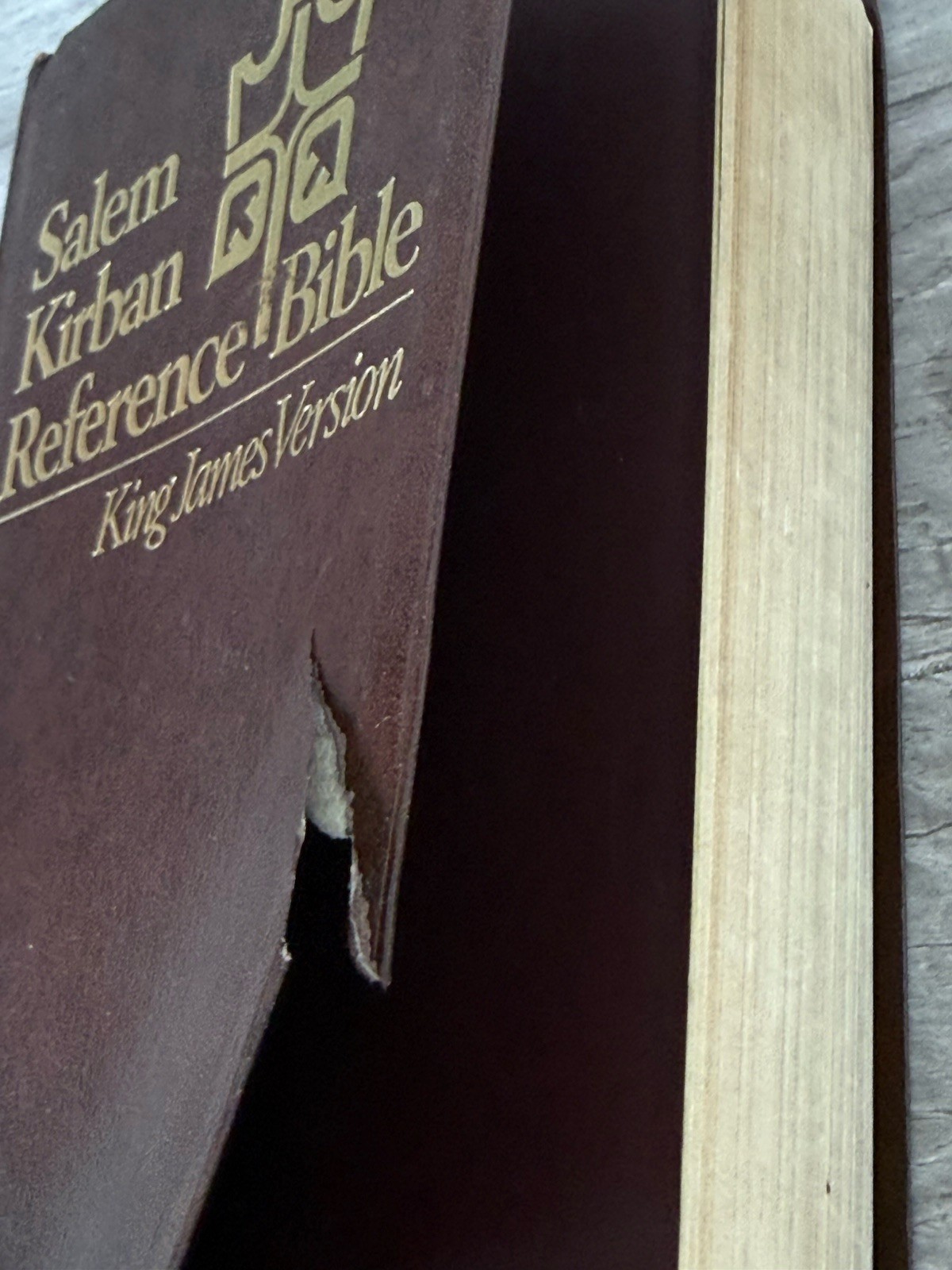 ✝️ Out of Print Salem Kirban Reference Bible King James Version
