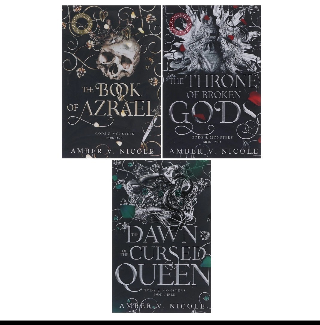 Gods & Monsters Series By Amber V. Nicole 3 Books Collection Set -PaperBack –