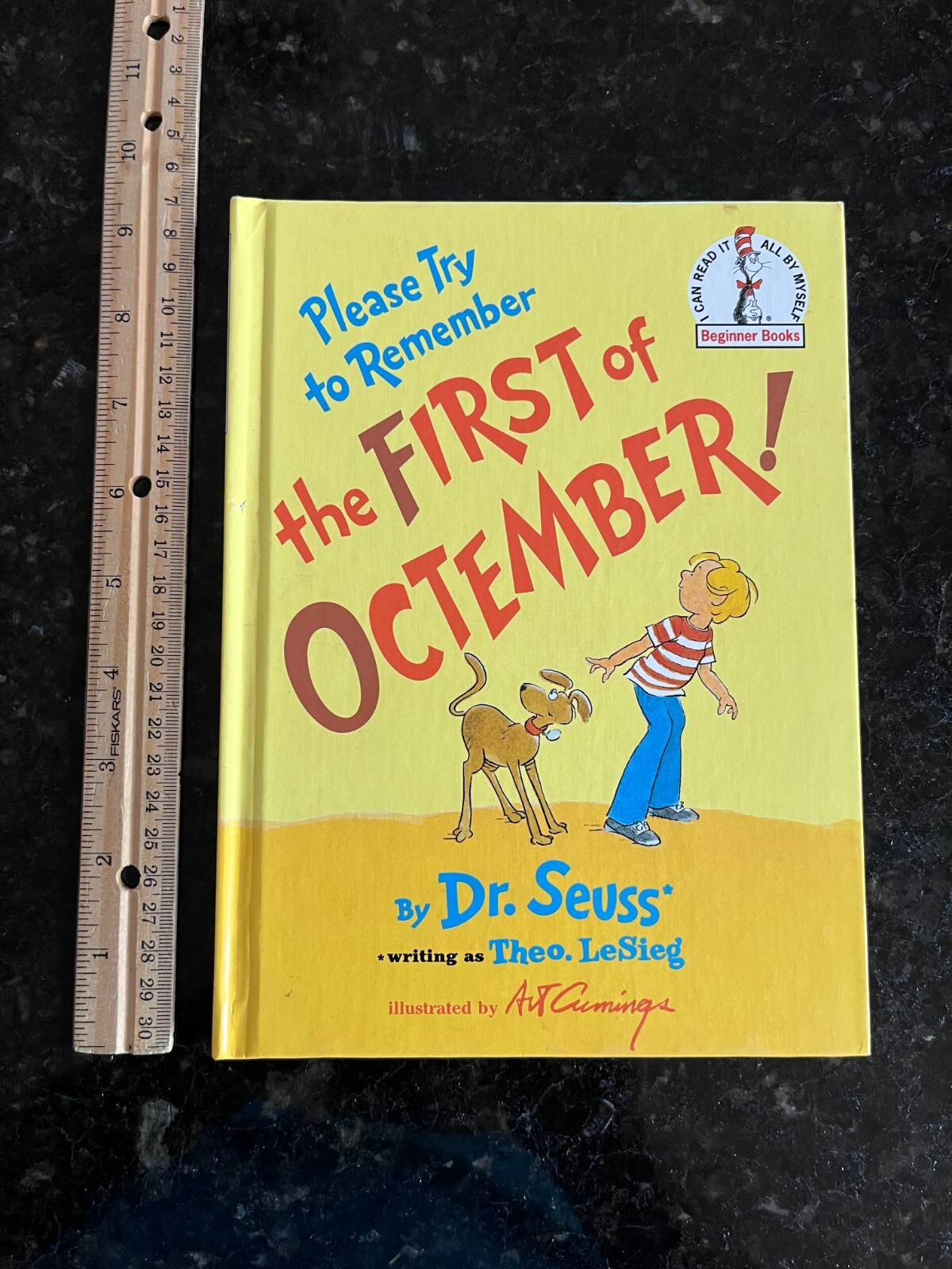 Please try to remember the first of Octember! LeSieg Seuss book 6.75″x9.25″ #1