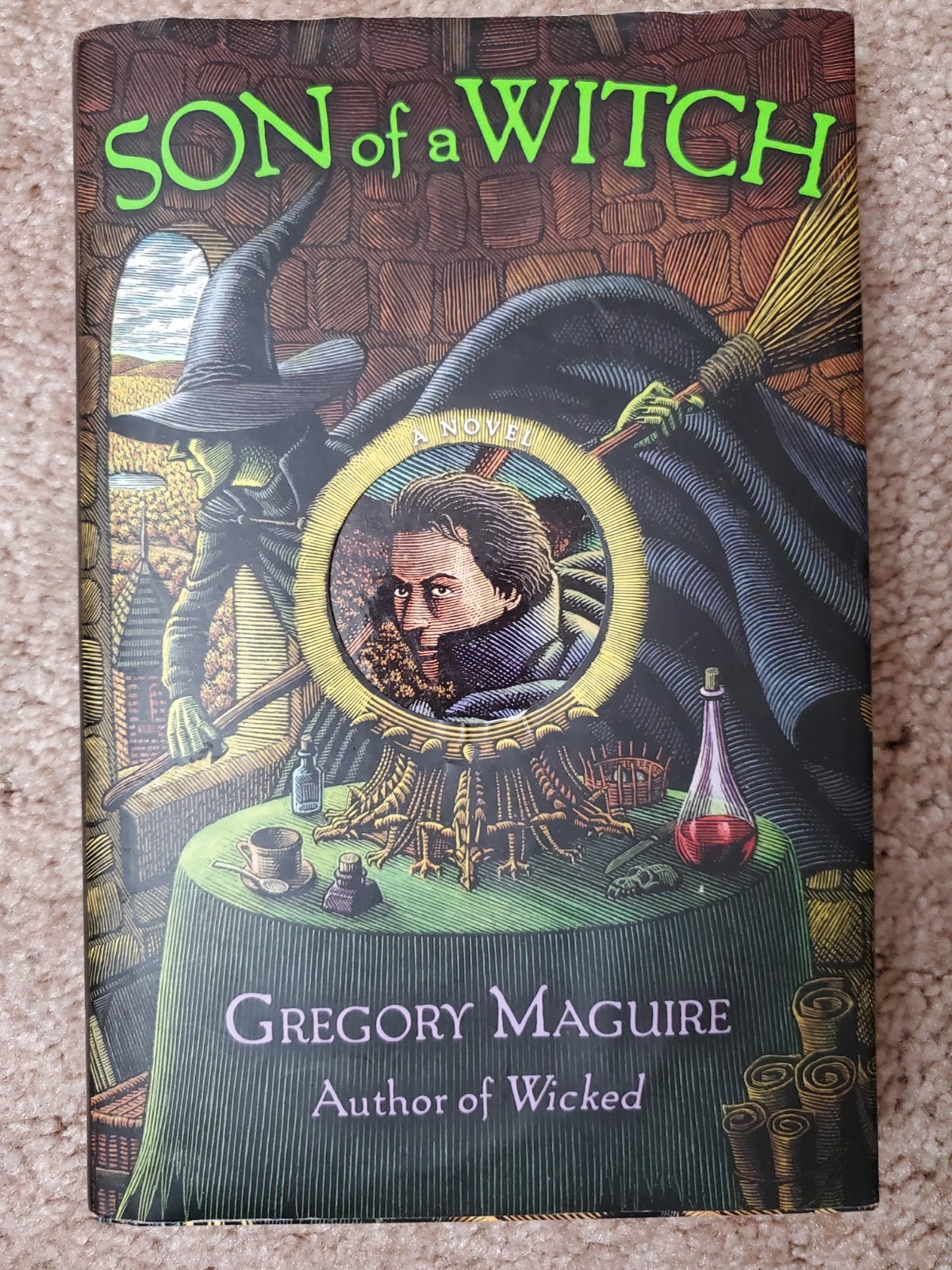 Gregory Maguire Book Lot Son Of A Witch 1st Edition Hardcover Wicked Stepsister