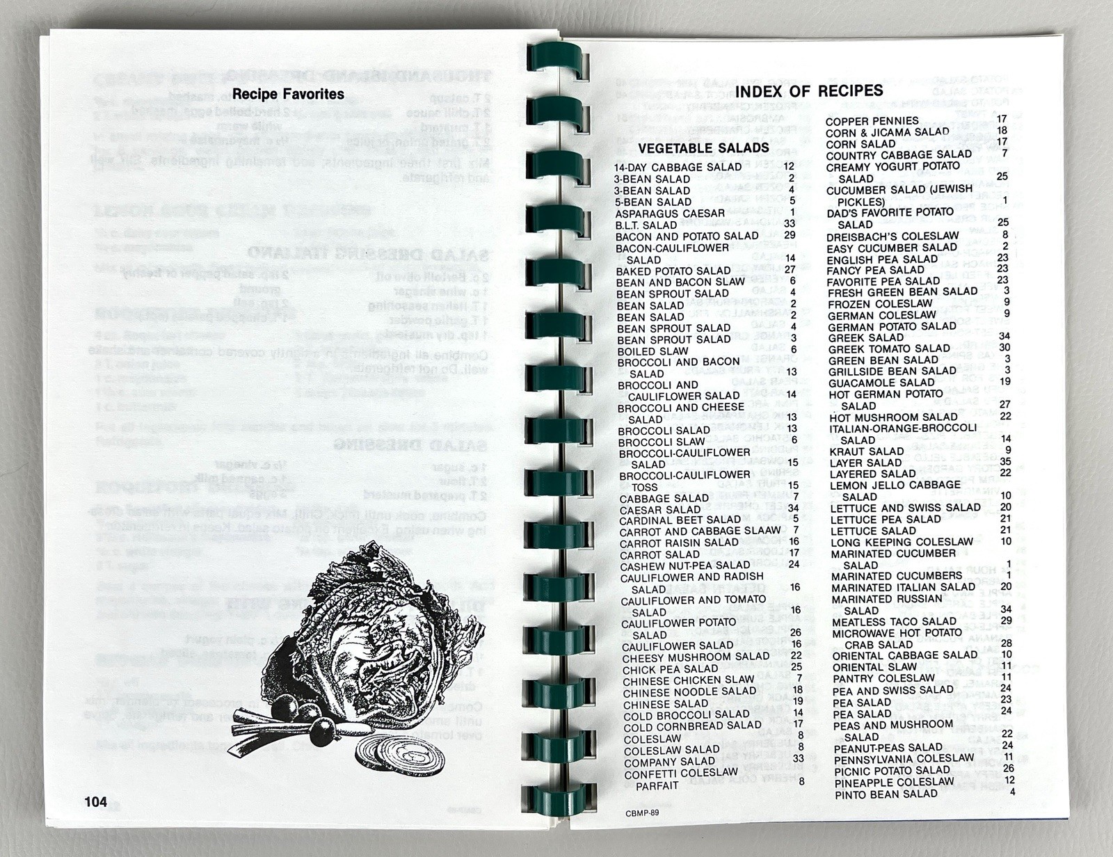 300 Ways With Salads Spiral Bound Cookbook By Morris Press 1995 Salad Recipes