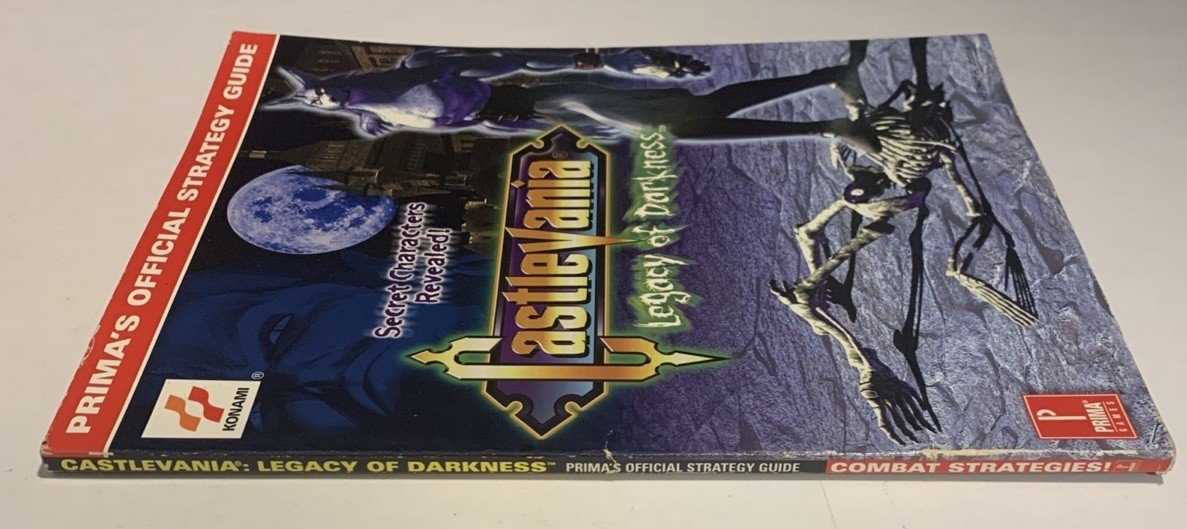Castlevania: Legacy of Darkness Rare Strategy Guide N64 Nintendo (JN265)