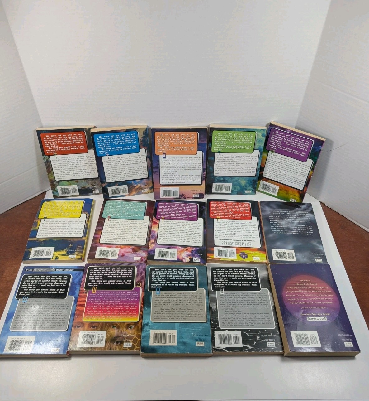 Animorphs Complete Series Lot Set of 64 Vintage 1-54 + 10 KA Applegate Megamorph
