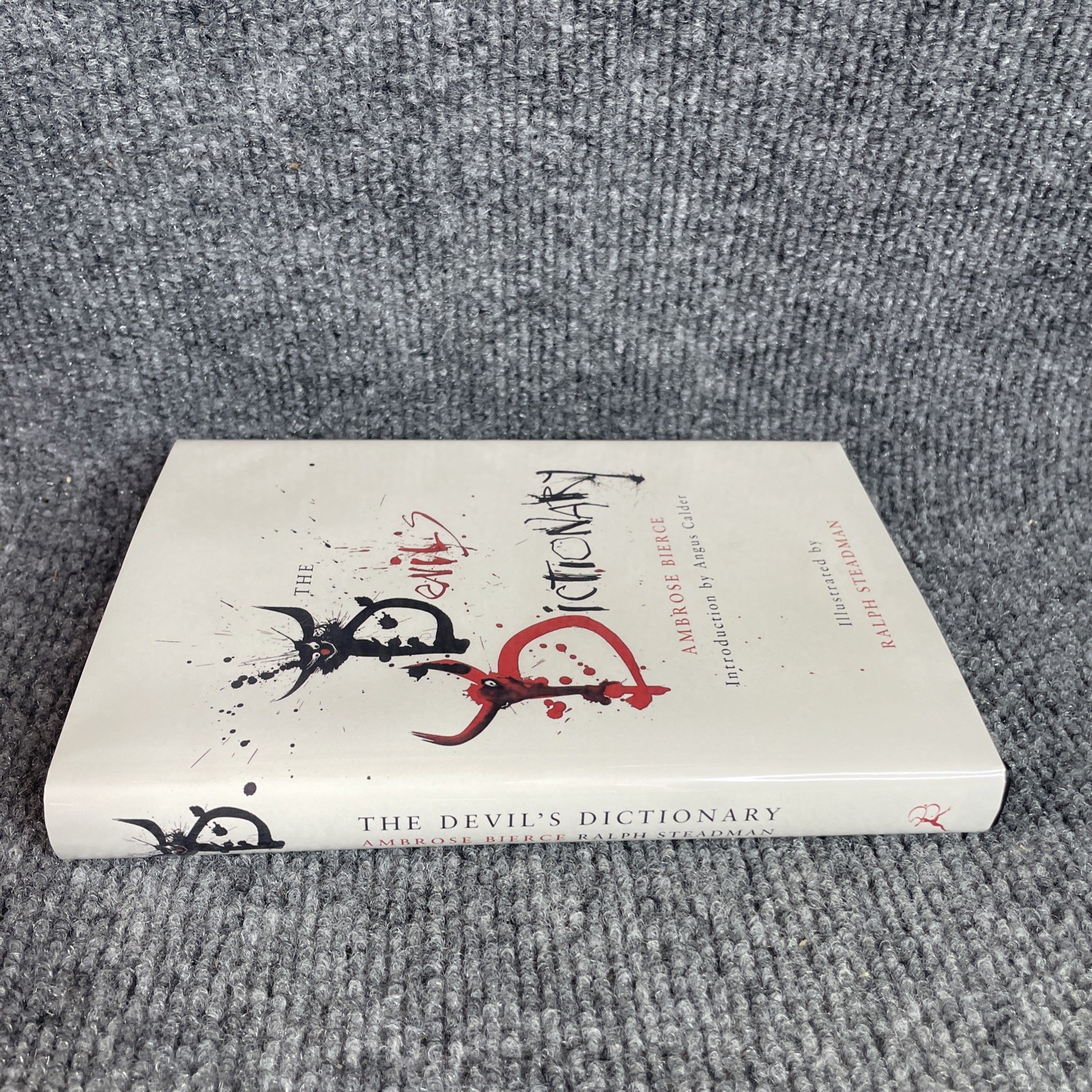 The Devil’s Dictionary by Ambrose Bierce Ralph Steadman HCDJ