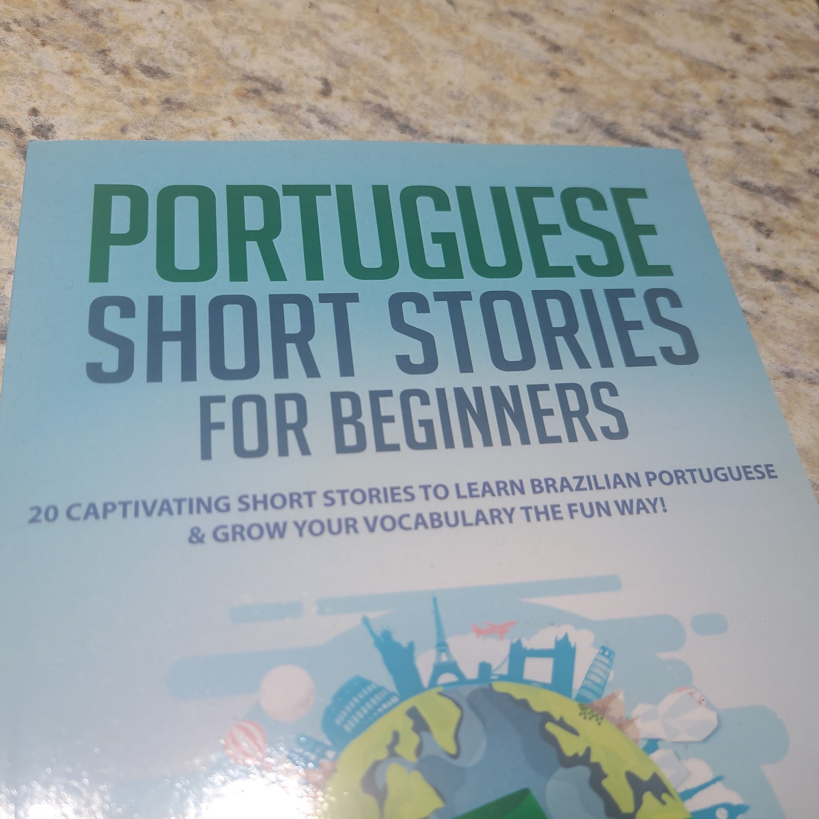 Portuguese Azores Spanish Dictionary Language Short Stories Lot