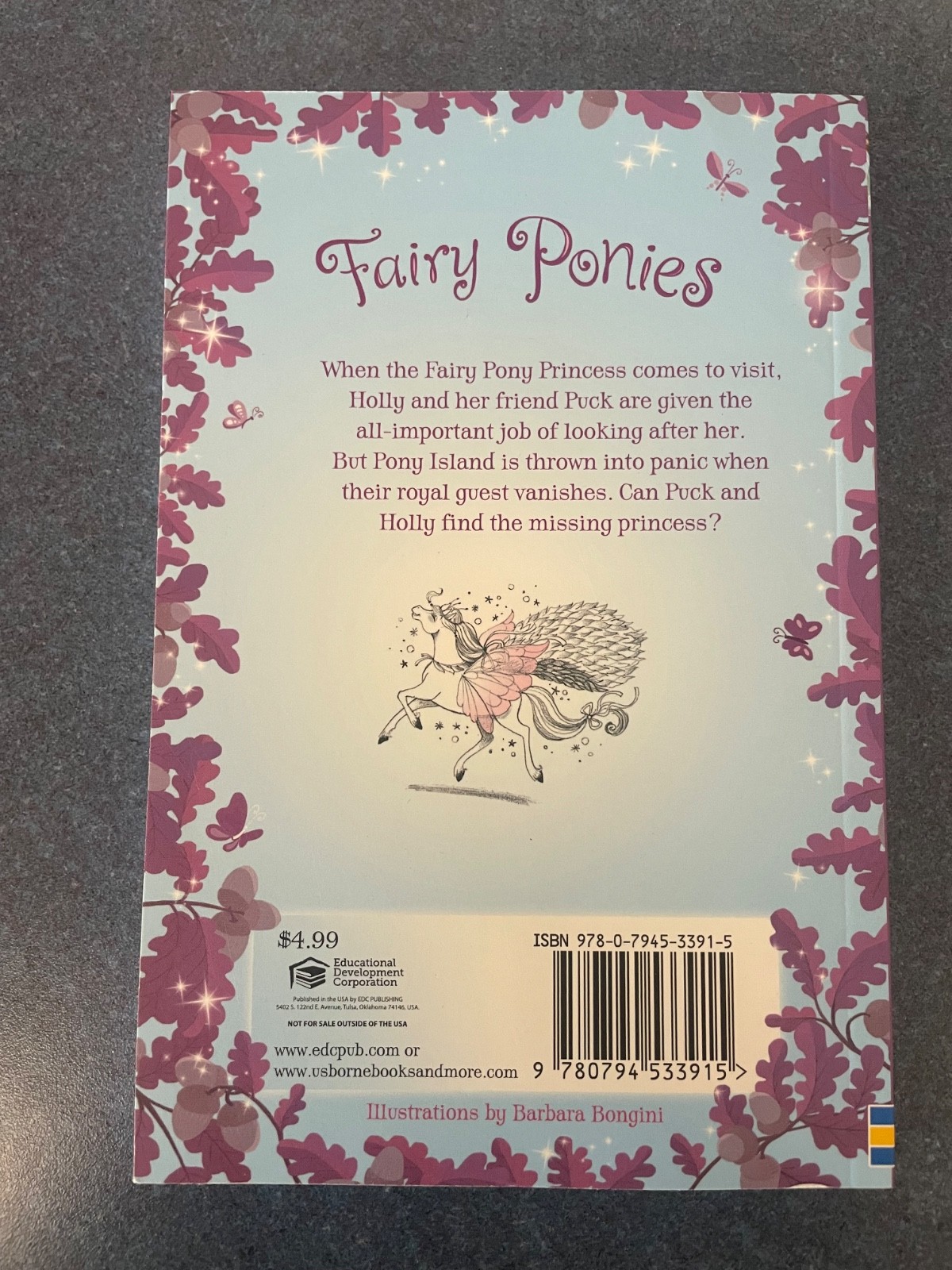 Lot of 6 Fairy Ponies # 1-6 PB Books by Zanna Davidson Brand New condition