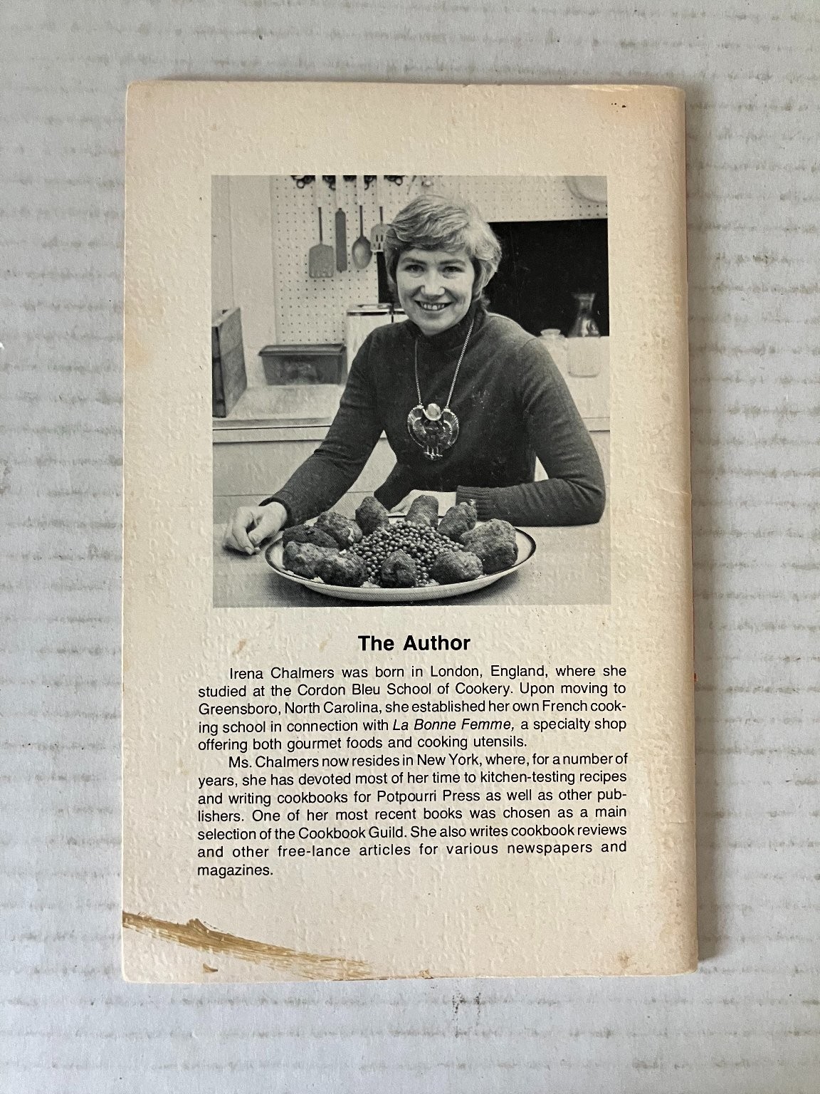 Crêpes & Flaming Desserts Irena Chalmers 1976 Cookbook French Cuisine Potpourri