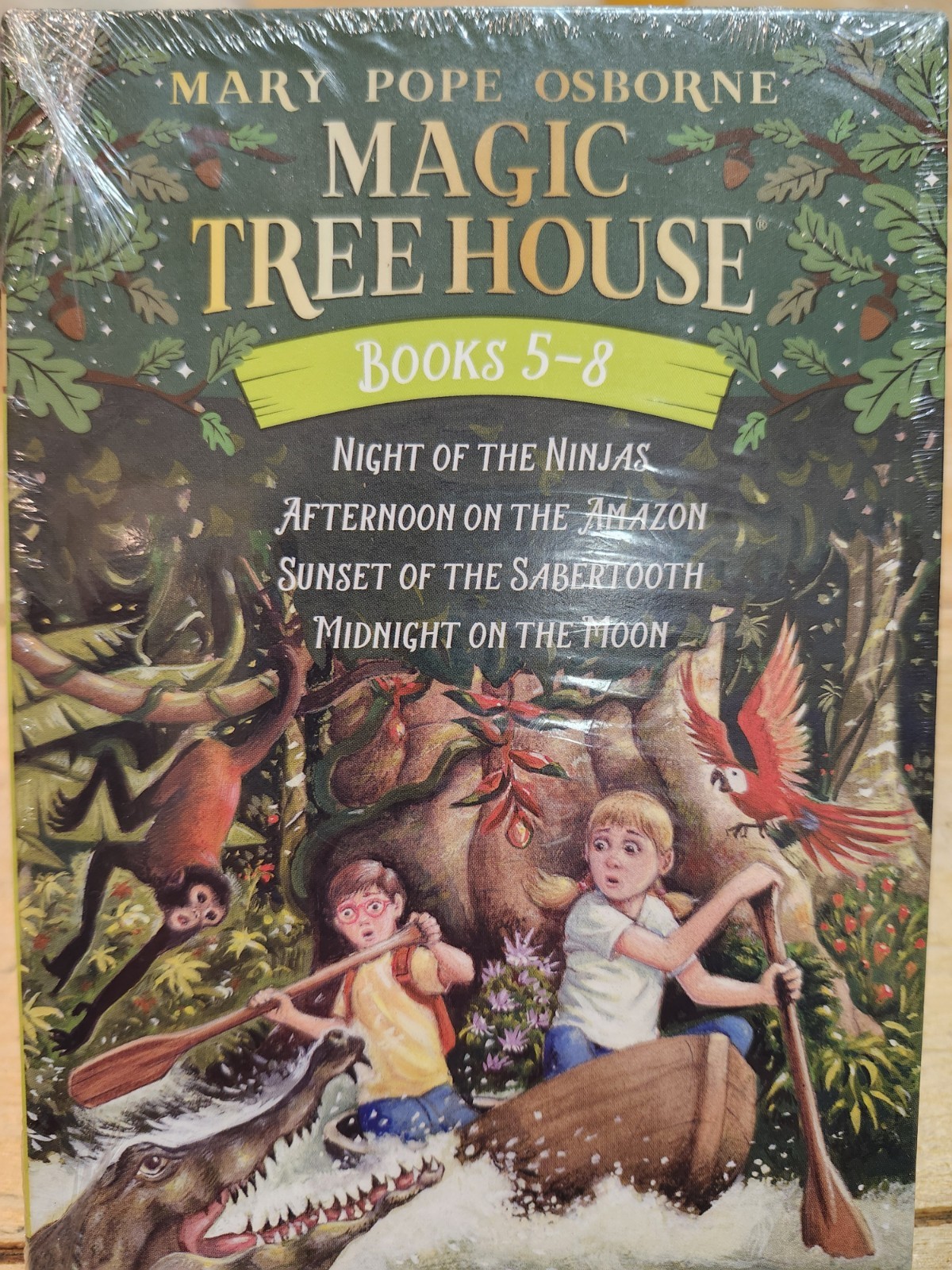 Magic Tree House Books 5-8 Boxed Set by Mary Pope Osborne (New in box; sealed)