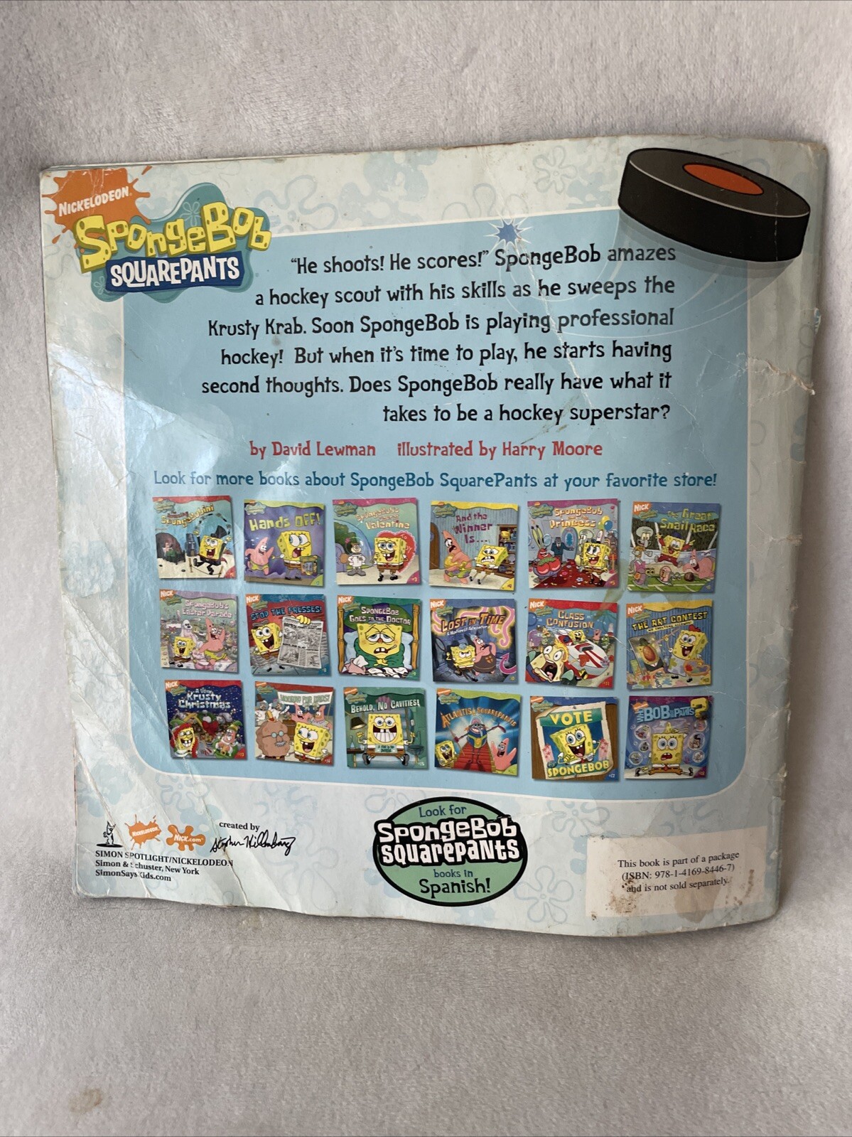 SPONGEBOB’S SLAP SHOT (NICKELODEON SPONGBOB SQUAREPANTS) By David Lewman