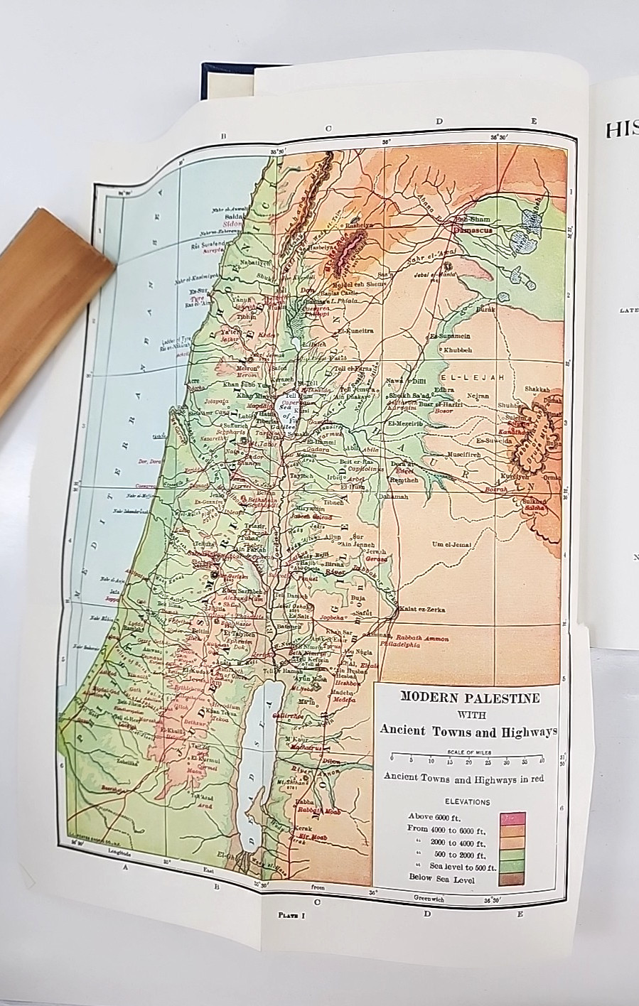 History Of The Hebrew Commonwealth Vintage 1949 Edition Charts Maps Illustration