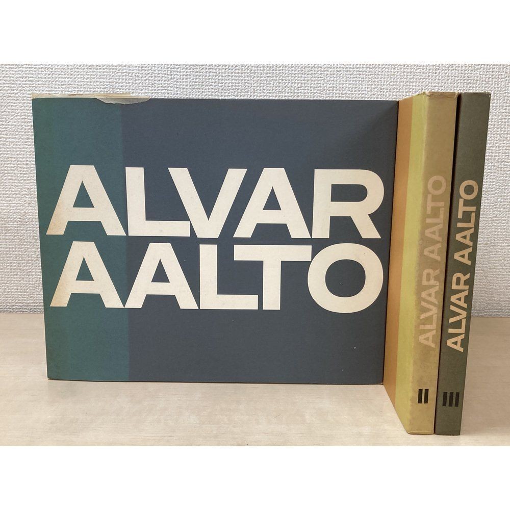 Alvar Aalto Works Complete 3 Volume Set Architecture Monograph Books