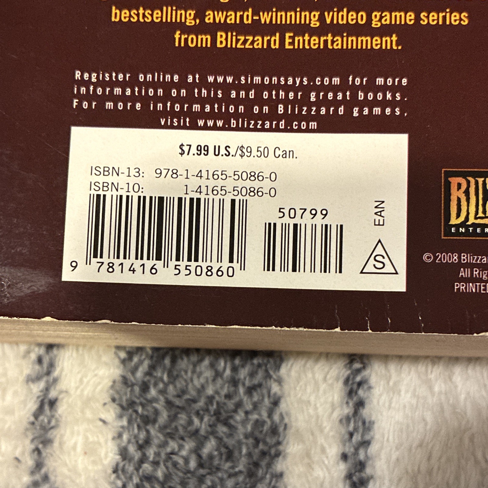 World of Warcraft: Beyond the Dark Portal Rosenberg/Golden PB 2008 Pocket Star