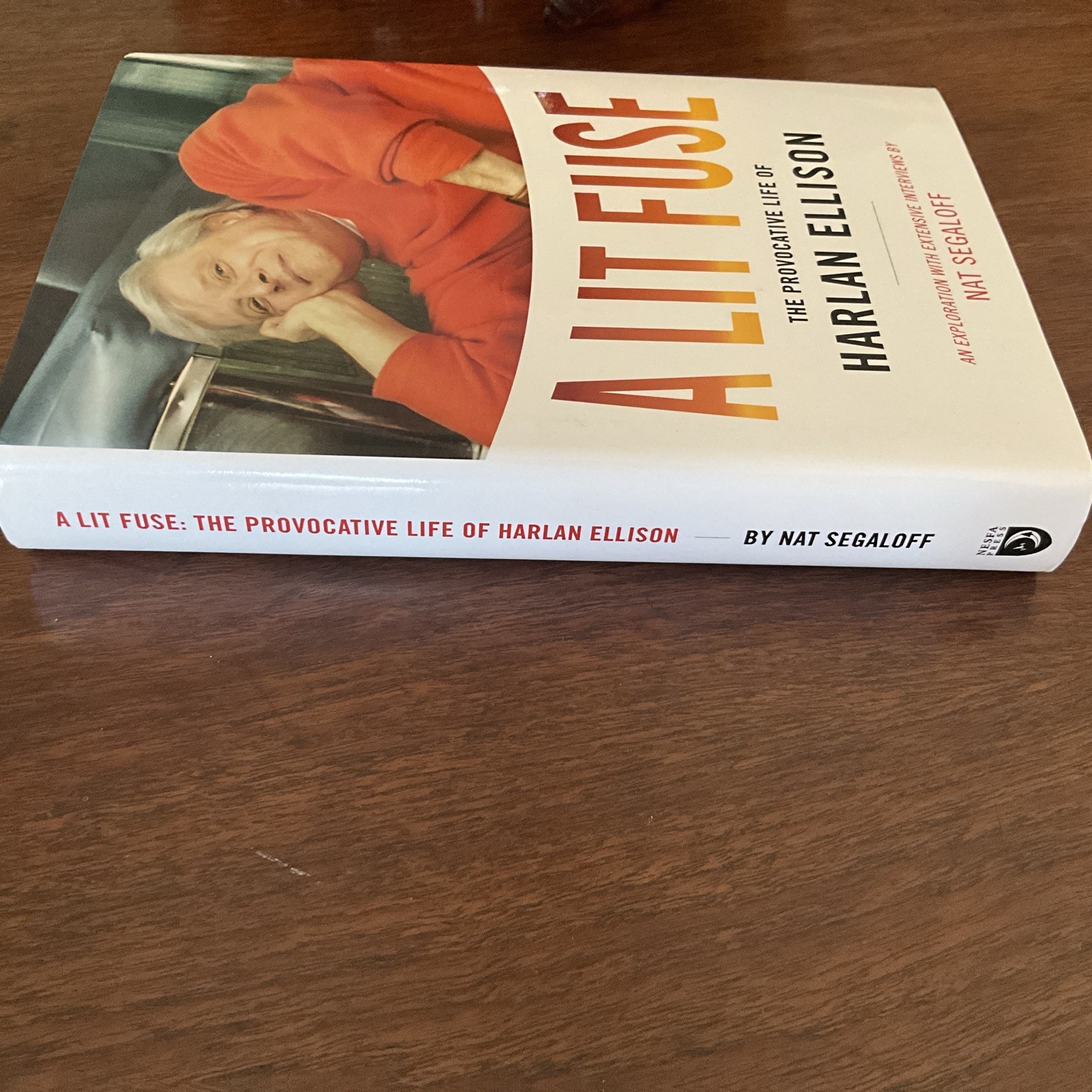 A Lit Fuse The Provocative Life of Harlan Ellison Biography HARDCOVER DJ 1st Ed