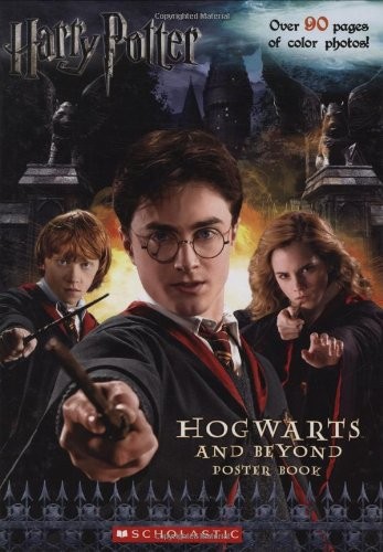 Hogwarts and Beyond Poster Boo – Hardcover – VERY GOOD