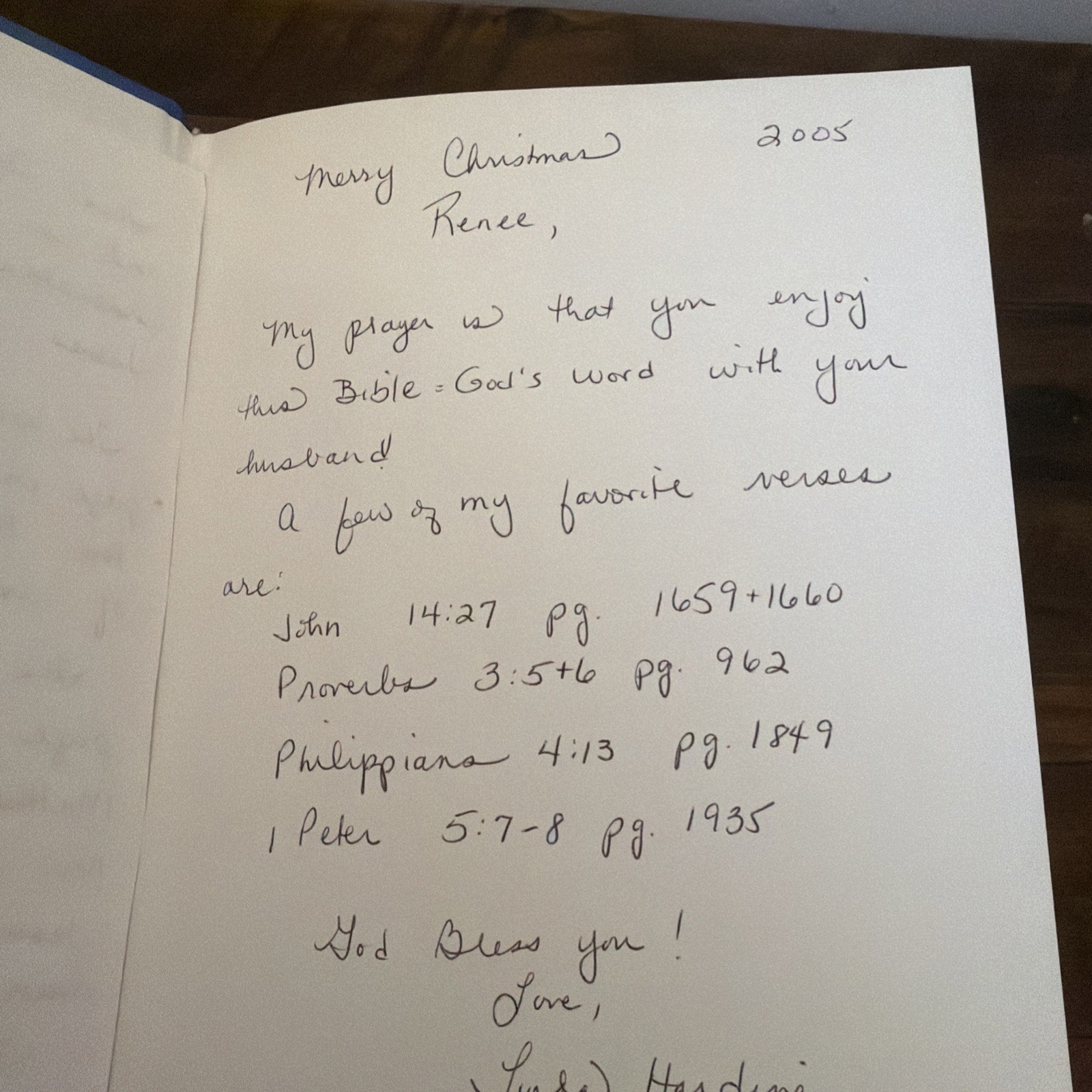 NIV Study Bible Zondervan Hardcover Inscribed Jesus Red Print