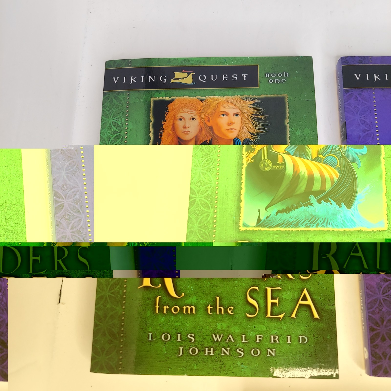 VIKING QUEST Series Lois Walfrid Johnson Complete Set Books 1 2 3 4 5 Ex Library