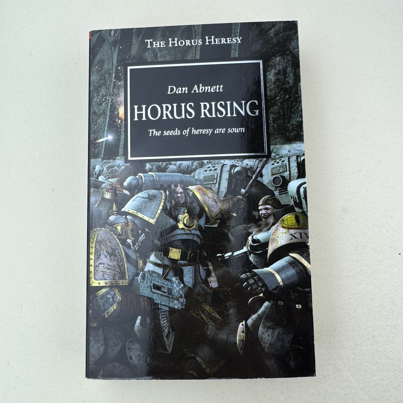 Horus Rising + False Gods Warhammer 40K Horus Heresy 1-2 Paperback Lot MMPs