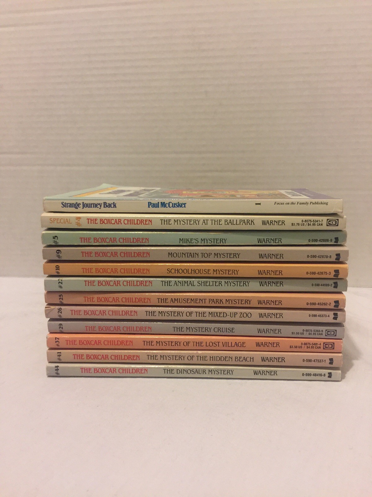THE BOXCAR CHILDREN Gertrude Chandler Warner 11 book lot Plus bonus book