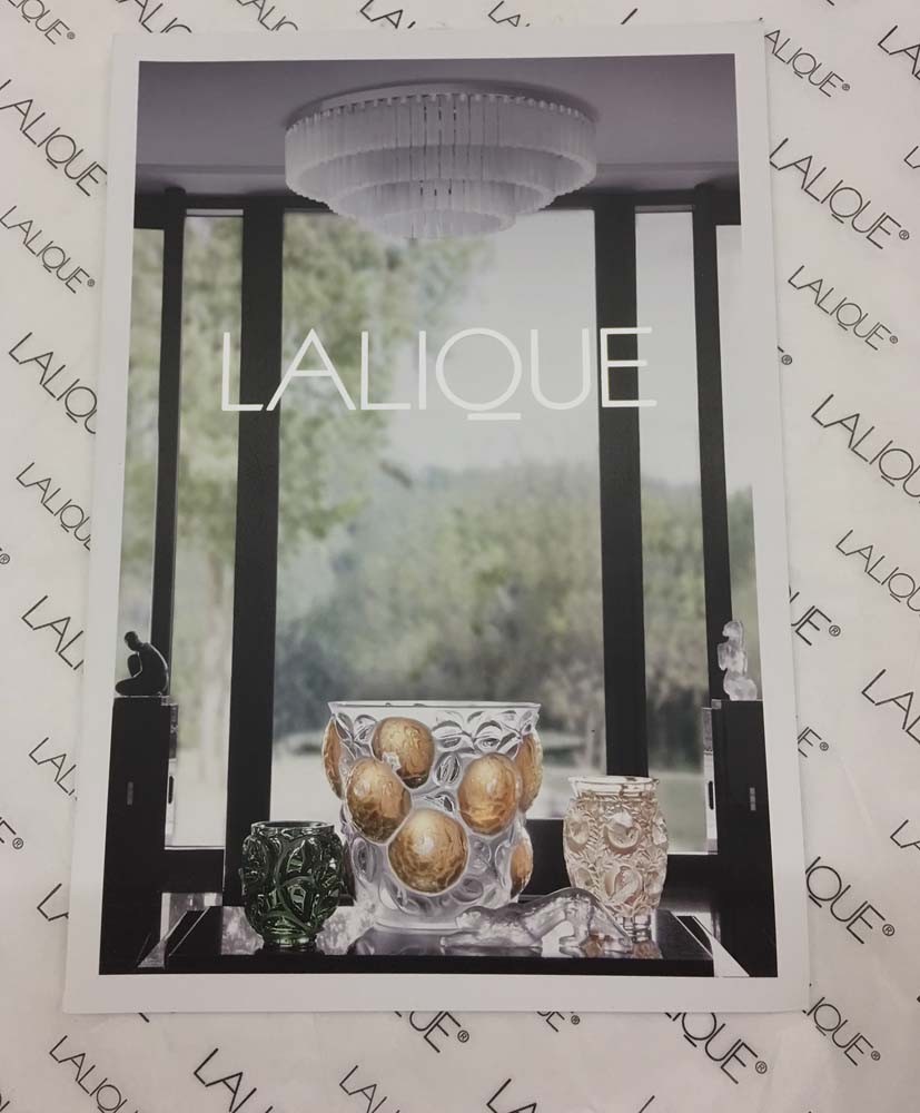 RARE 2016 LALIQUE Catalog 35 pages Colorful Pictures New Collection