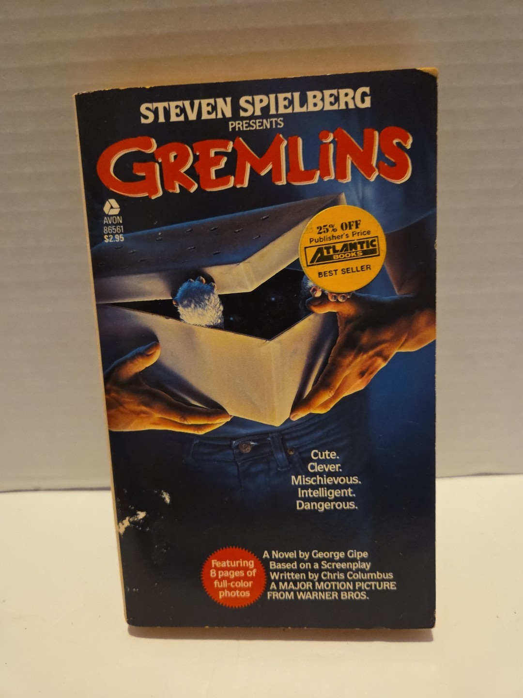 Lot Of 2 Gremlins Paperback 1984 & Rain Man Movie Motiin Picture Books