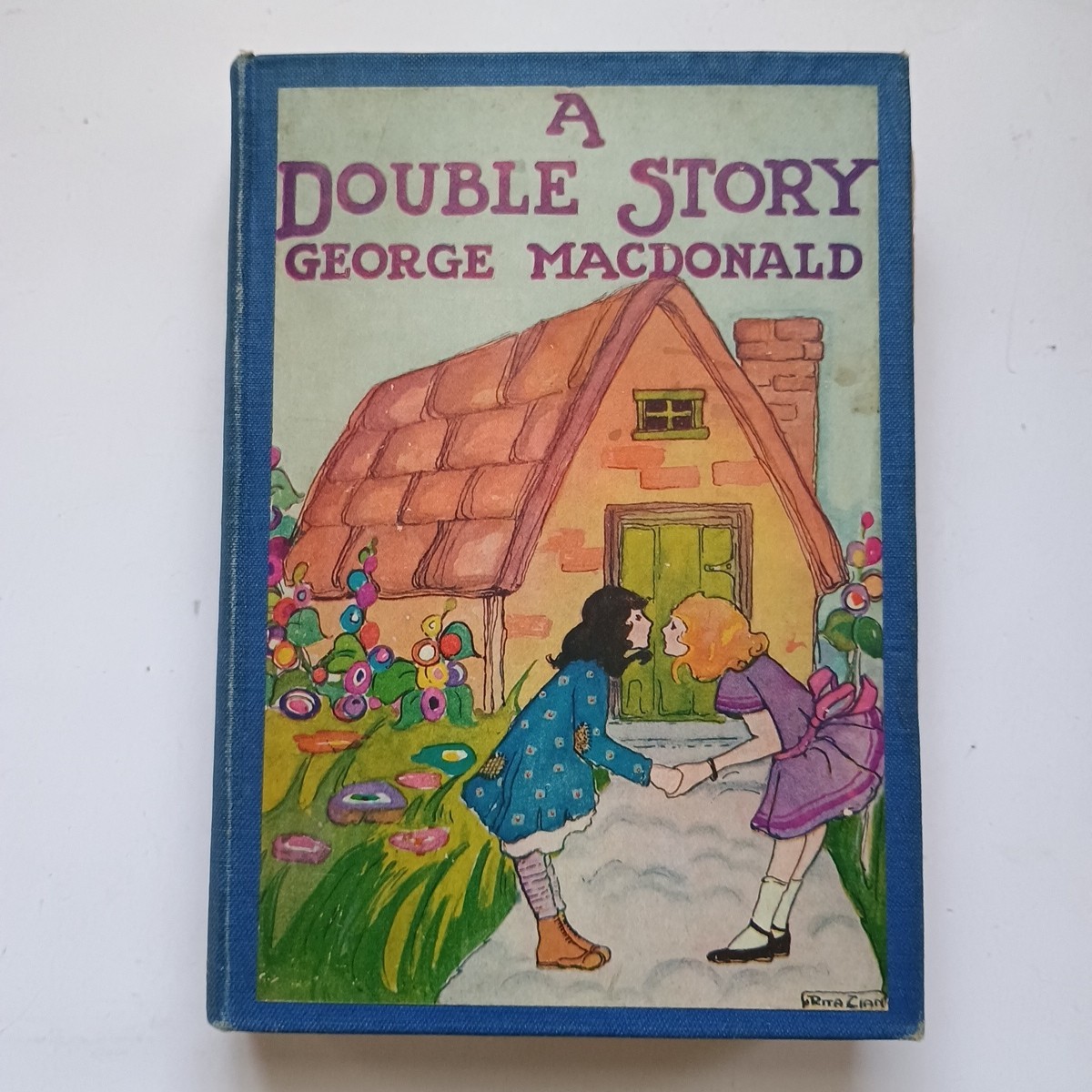 A Double Story by George Macdonald (Harcourt, Brace, & Co) Vintage HC circa 1924