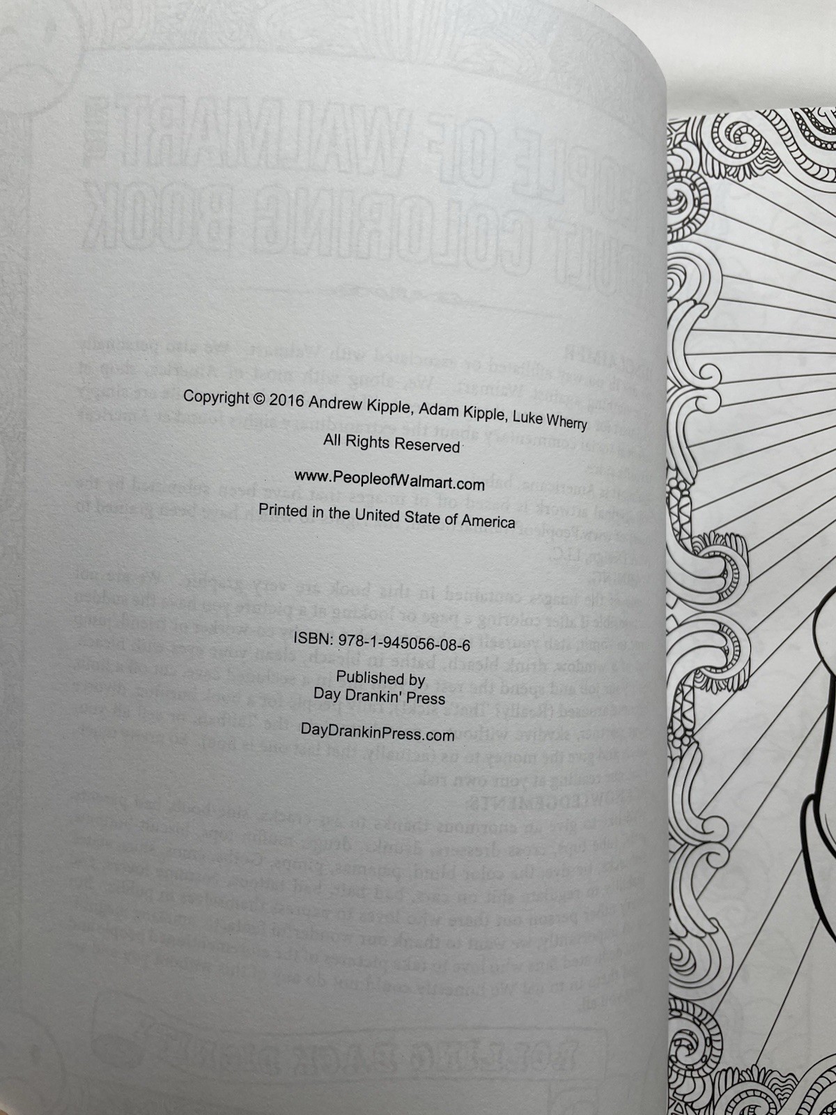 People of Walmart ADULTS ONLY Coloring Book: Rolling Back Dignity