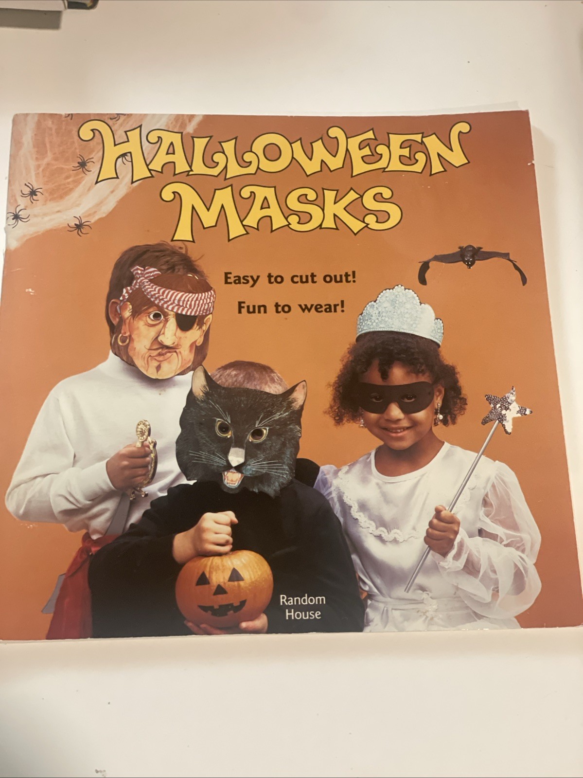 Halloween Masks by Anthony Rao 1982 Paperback Book Random House