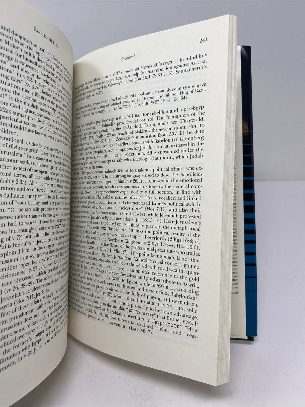 Ezekiel 1–19 Word Biblical Commentary Vol 28 (1994, HC/DJ) Allen Unmarked Pages