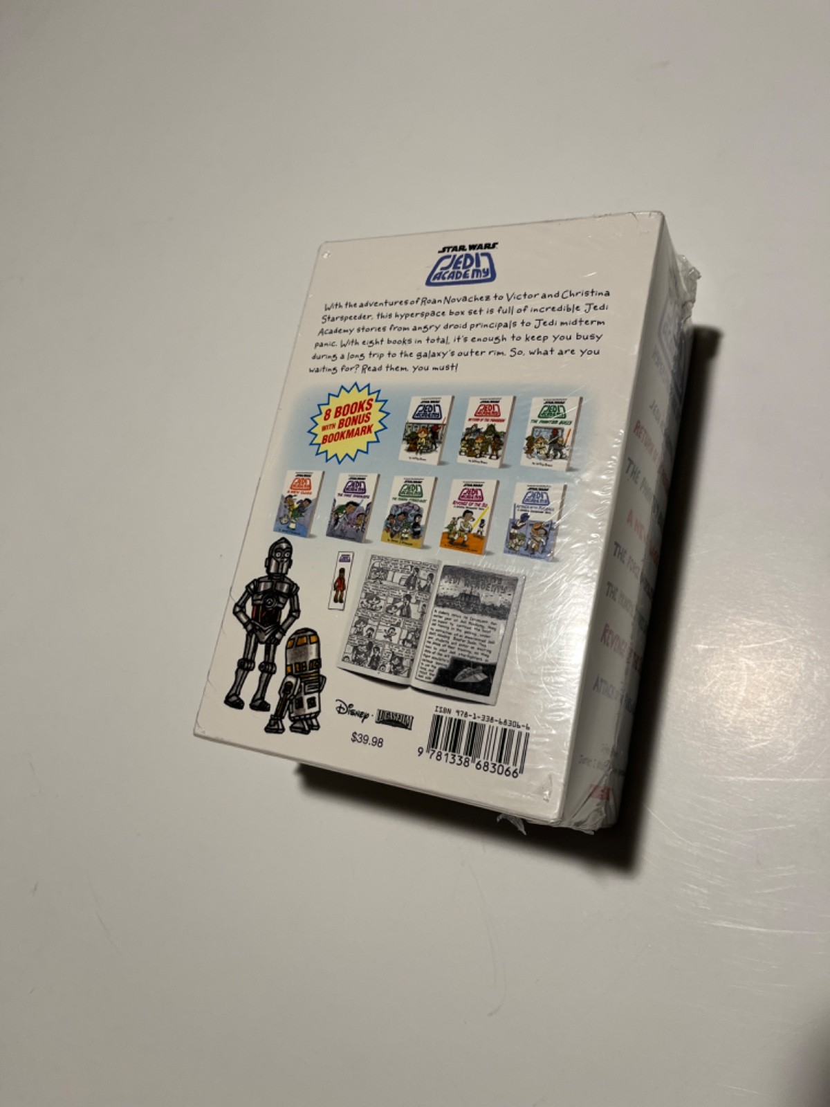 Star Wars Jedi Academy Series Collection 8 Books 1-8 Books NIB New Box Complete