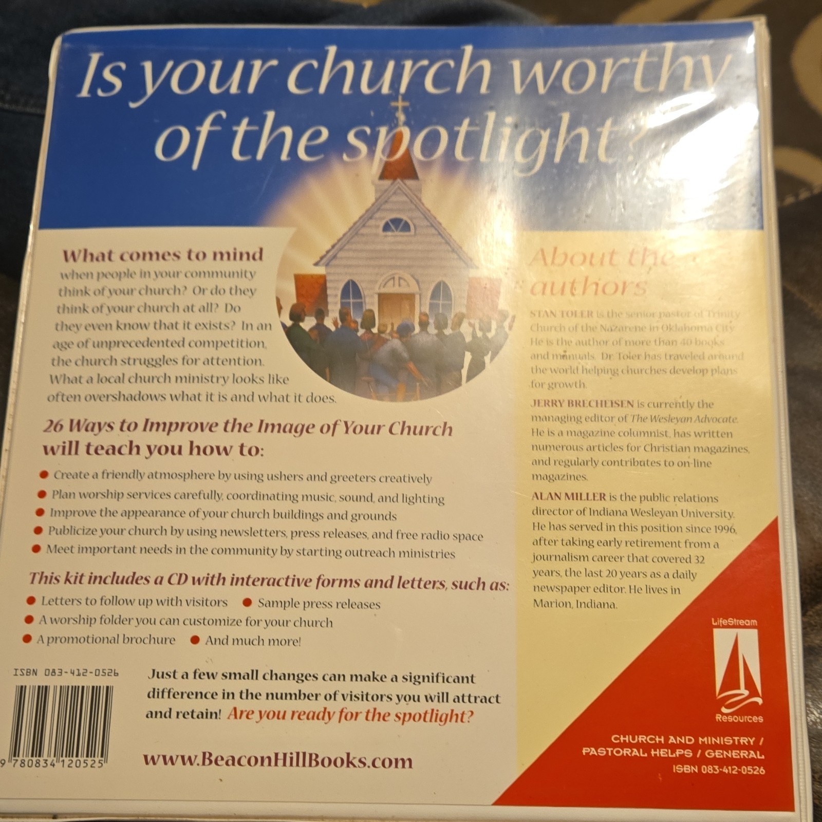 26 Ways to Improve the Image of Your Church Binder w/ CD by Toler, Brecheisen
