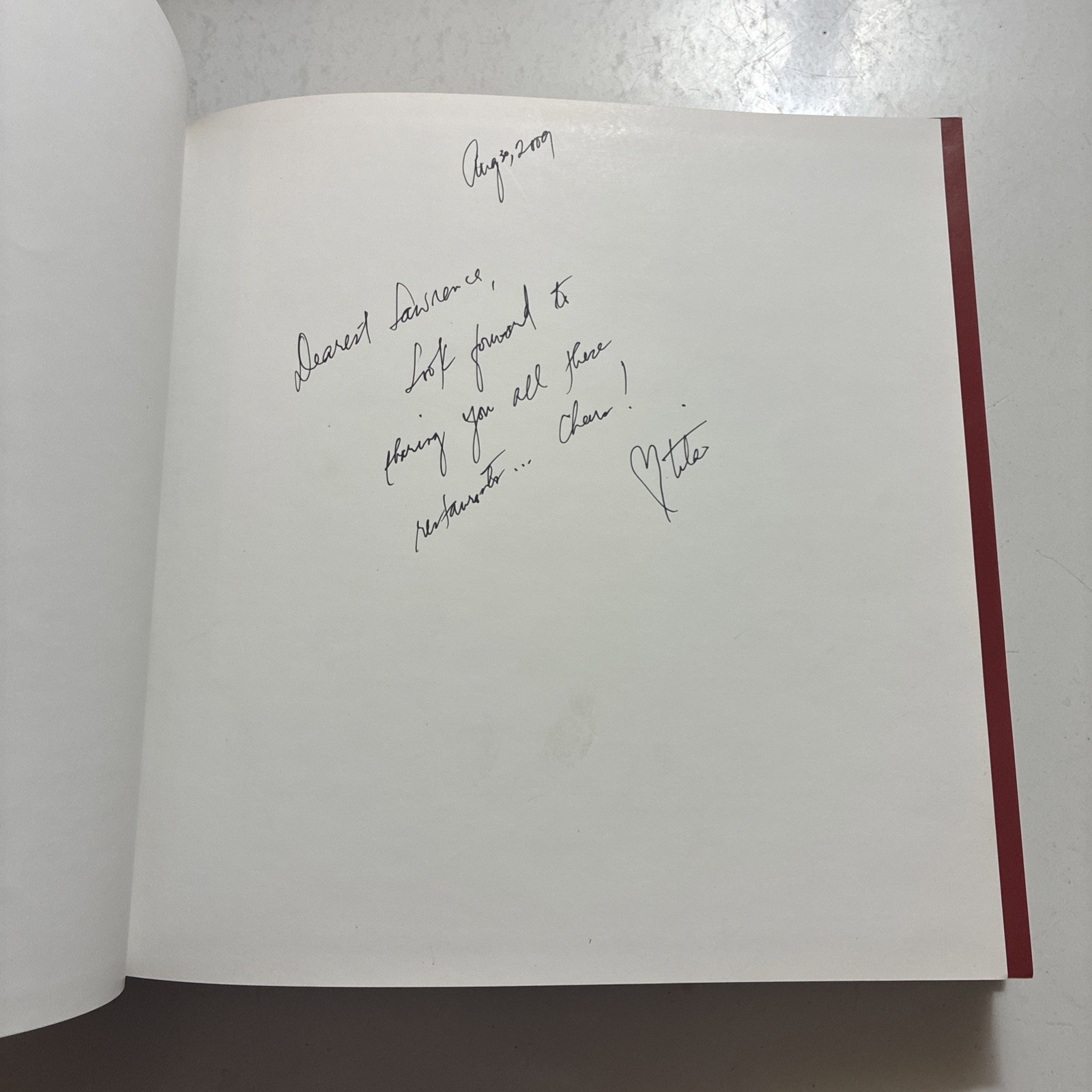 Signed Cookbook Manila’s Best Kept Restaurant Secrets Philippines Filipino Books