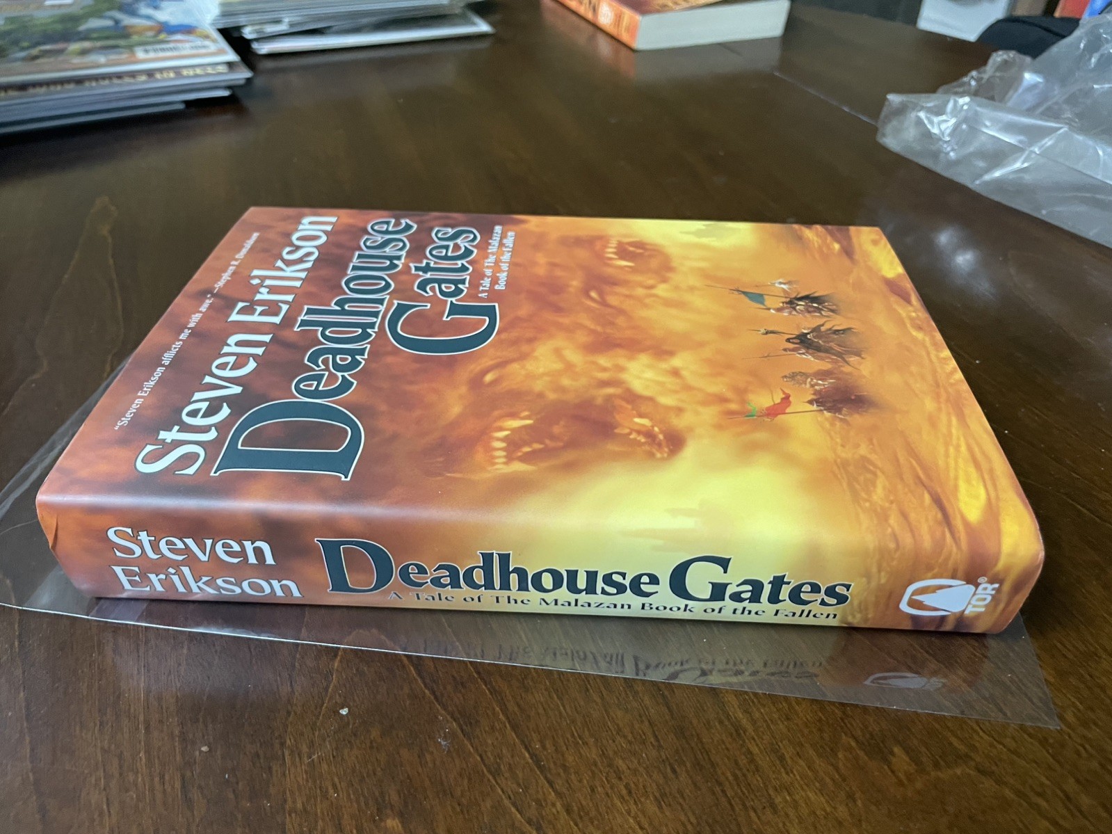 Malazan: Deadhouse Gates by Steven Erikson 2005 TOR 1st Edition/1st Printing HC