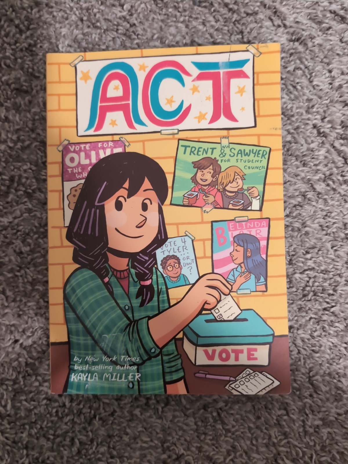 Kayla Miller Book Lot Of 2 – Act, Camp