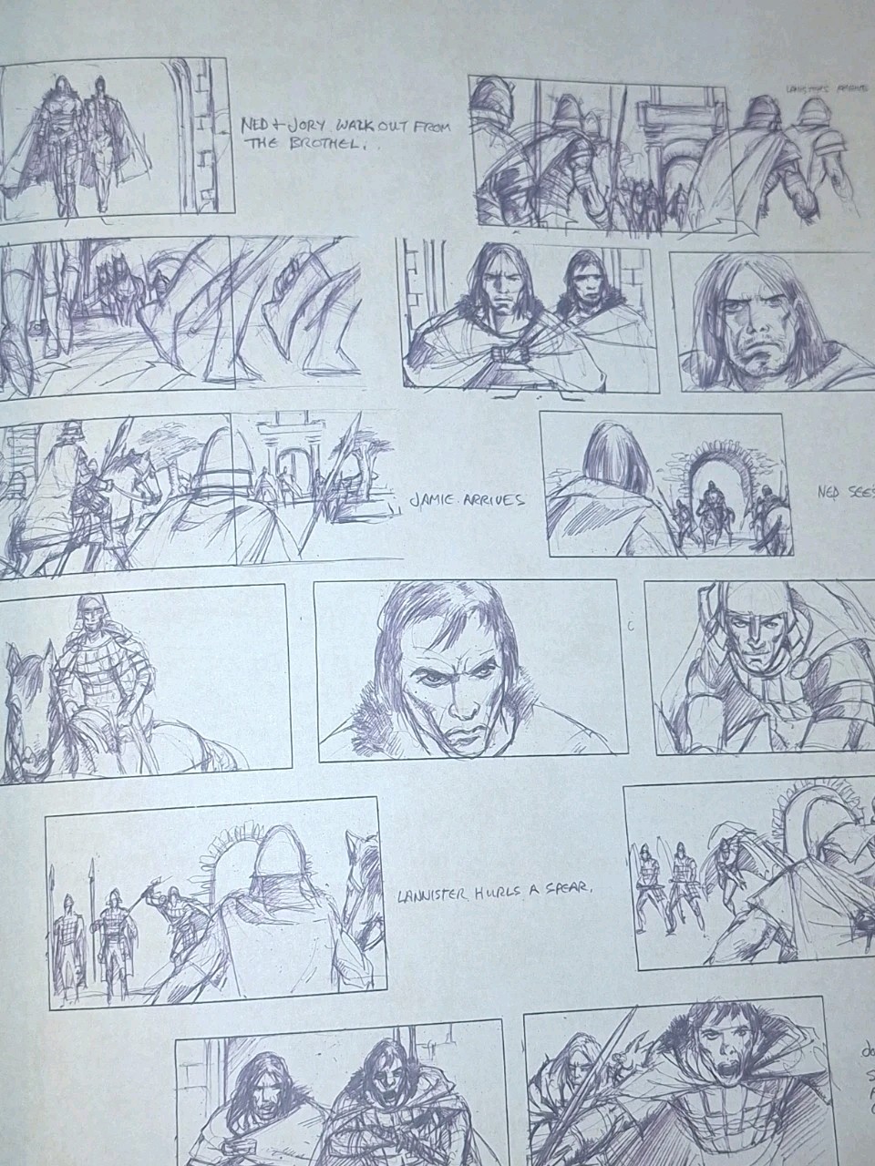 Game of Thrones The Storyboards Episodes 1-20 HC