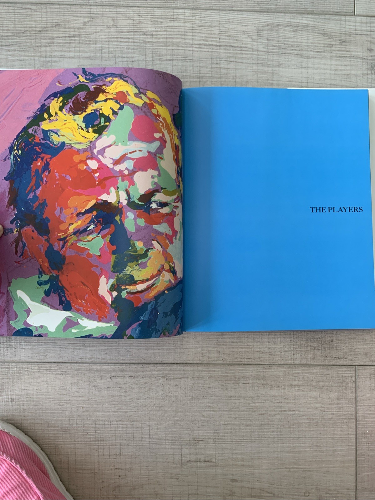 Leroy Neiman Signed Ist Ed 1992 HC Big Time Golf Full Color Famous Golfers New