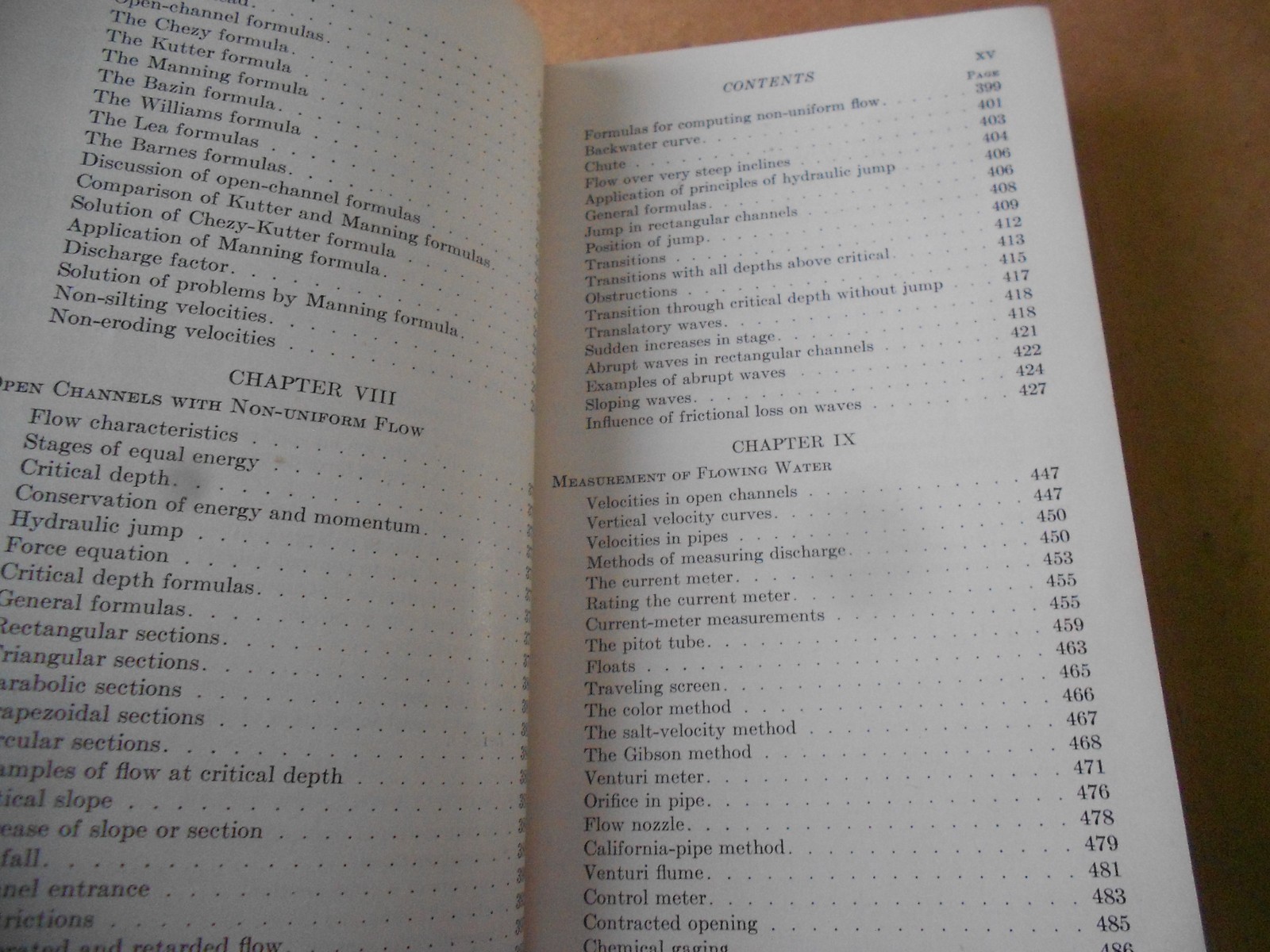 1939 Handbook of Hydraulics for the Solution of Hydraulic Problems by King