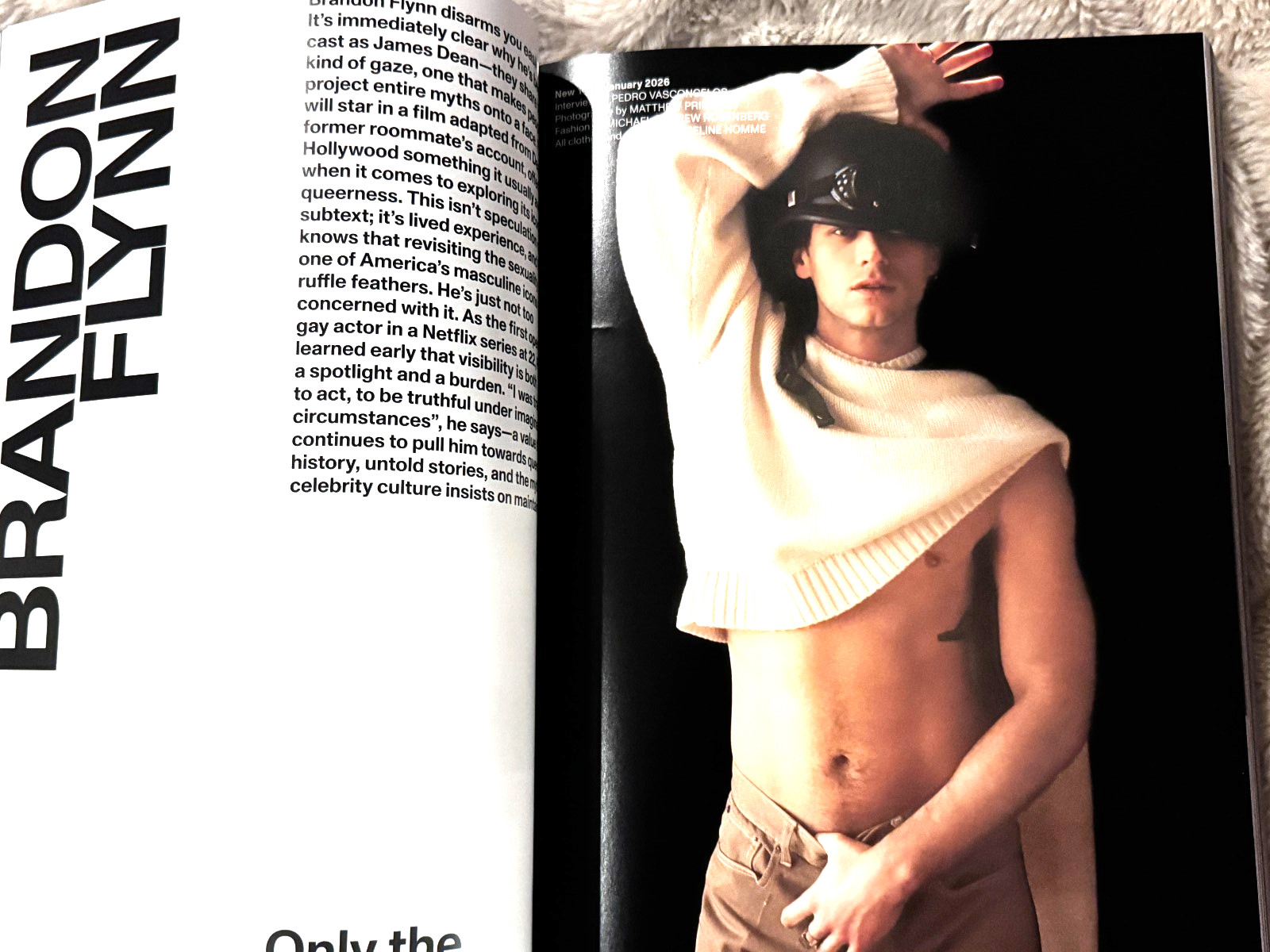 “Behind the Blinds” Magazine Heated Rivalry NEW Connor Storrie Francois Arnaud