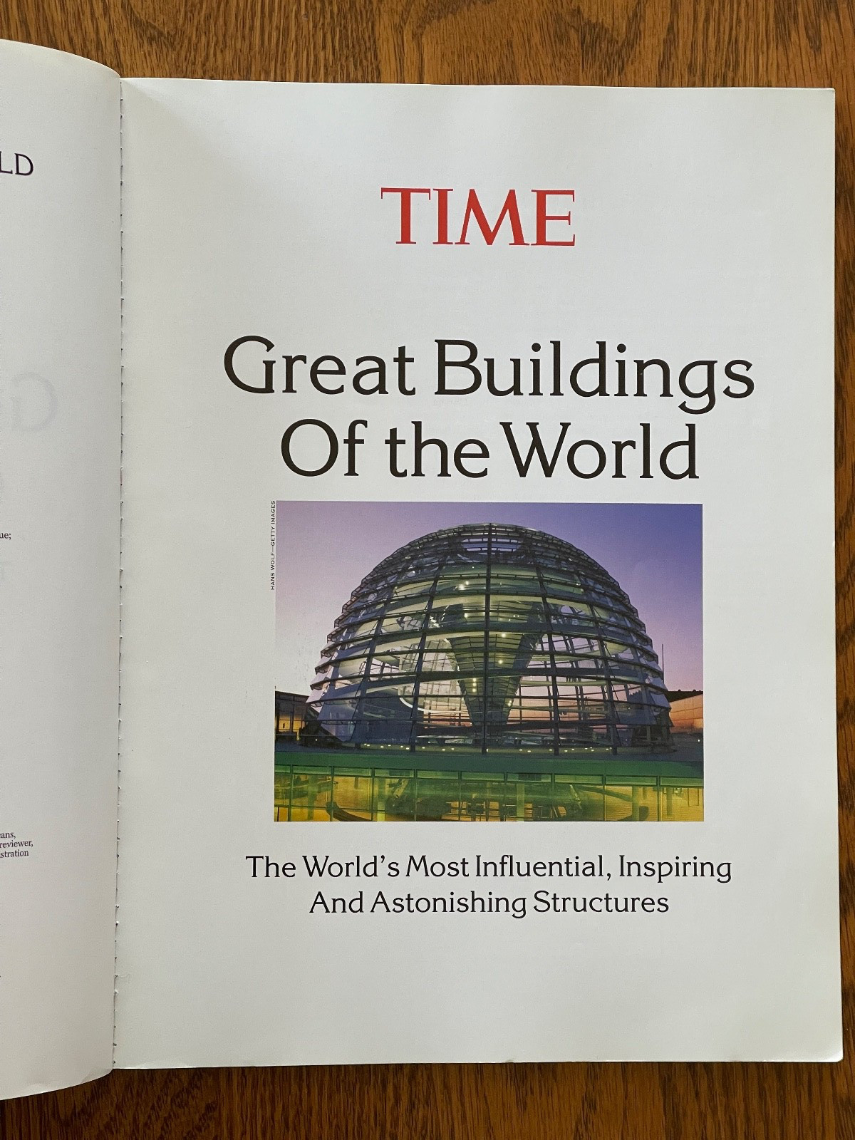 TIME “Great Buildings of the World” Picture Book, 178 Pages, 2004