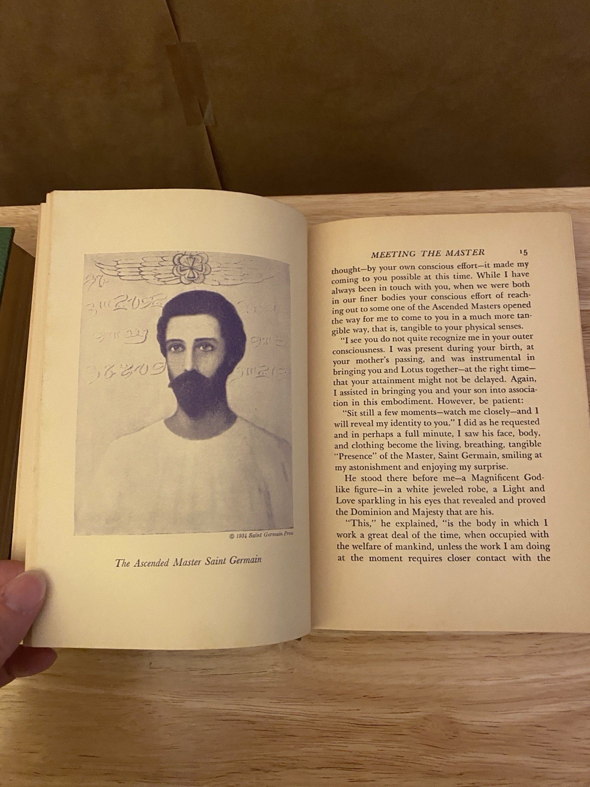 GODFRE RAY KING Lot of 2 Book I Am Discourses Vic, Unveiled Mysteries Vol 1,9 HC