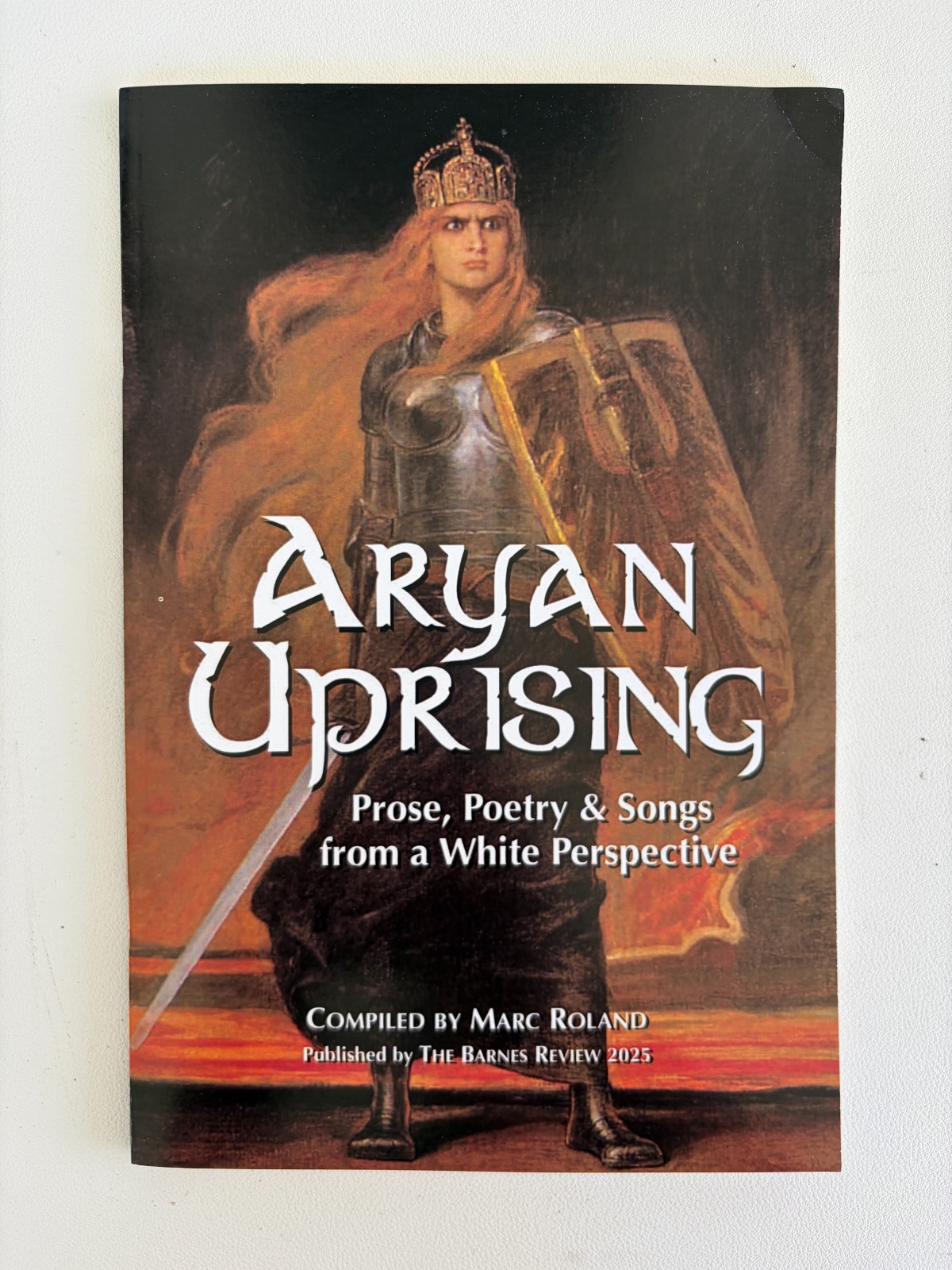 Aryan Uprising: Prose, Poetry and Songs from White Perspective by Marc Roland PB