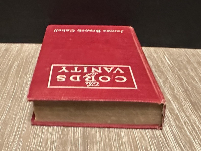 The Cords of Vanity by James Branch Cabell 1909 HC