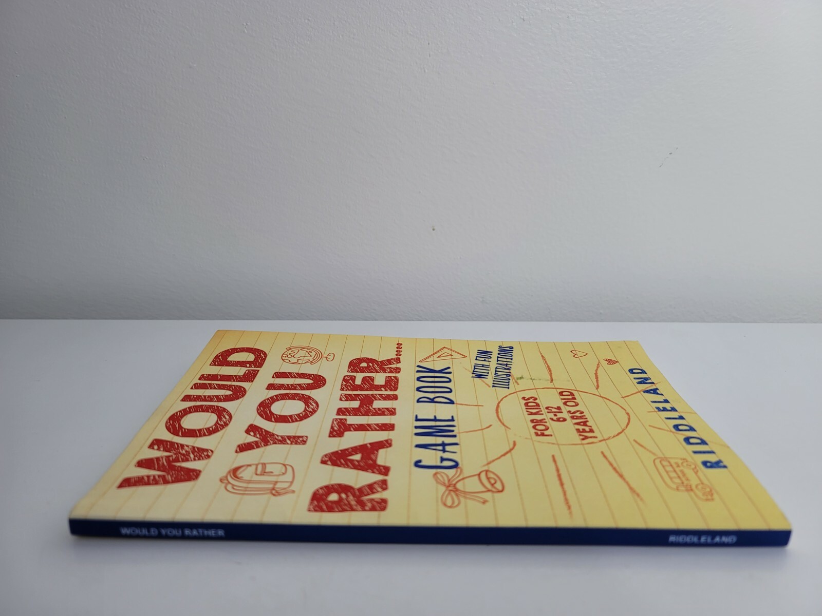 Would You Rather GAME BOOK Edition Kids age 6-12 Riddleland Fun Activity Gift Id
