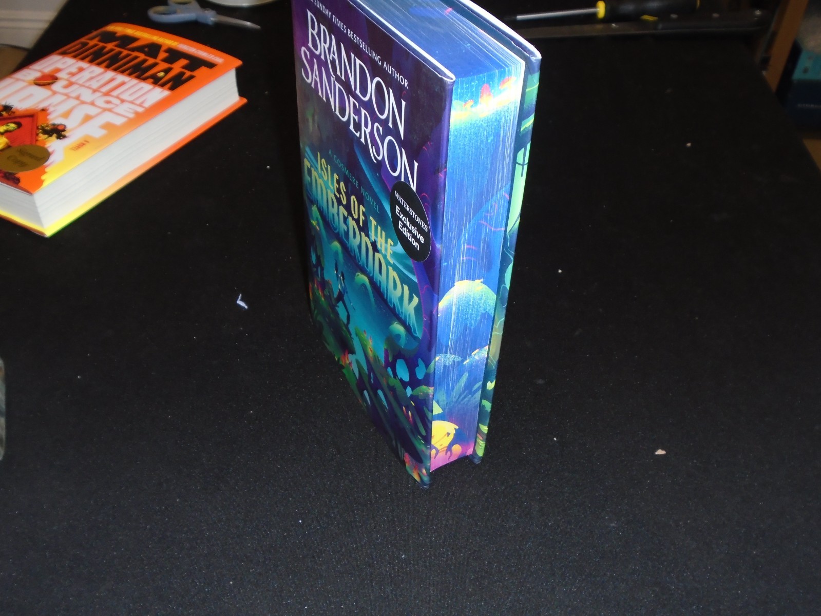 Signed Brandon Sanderson Isles Of The Emberdark UK Exclusive Ed BookPlate
