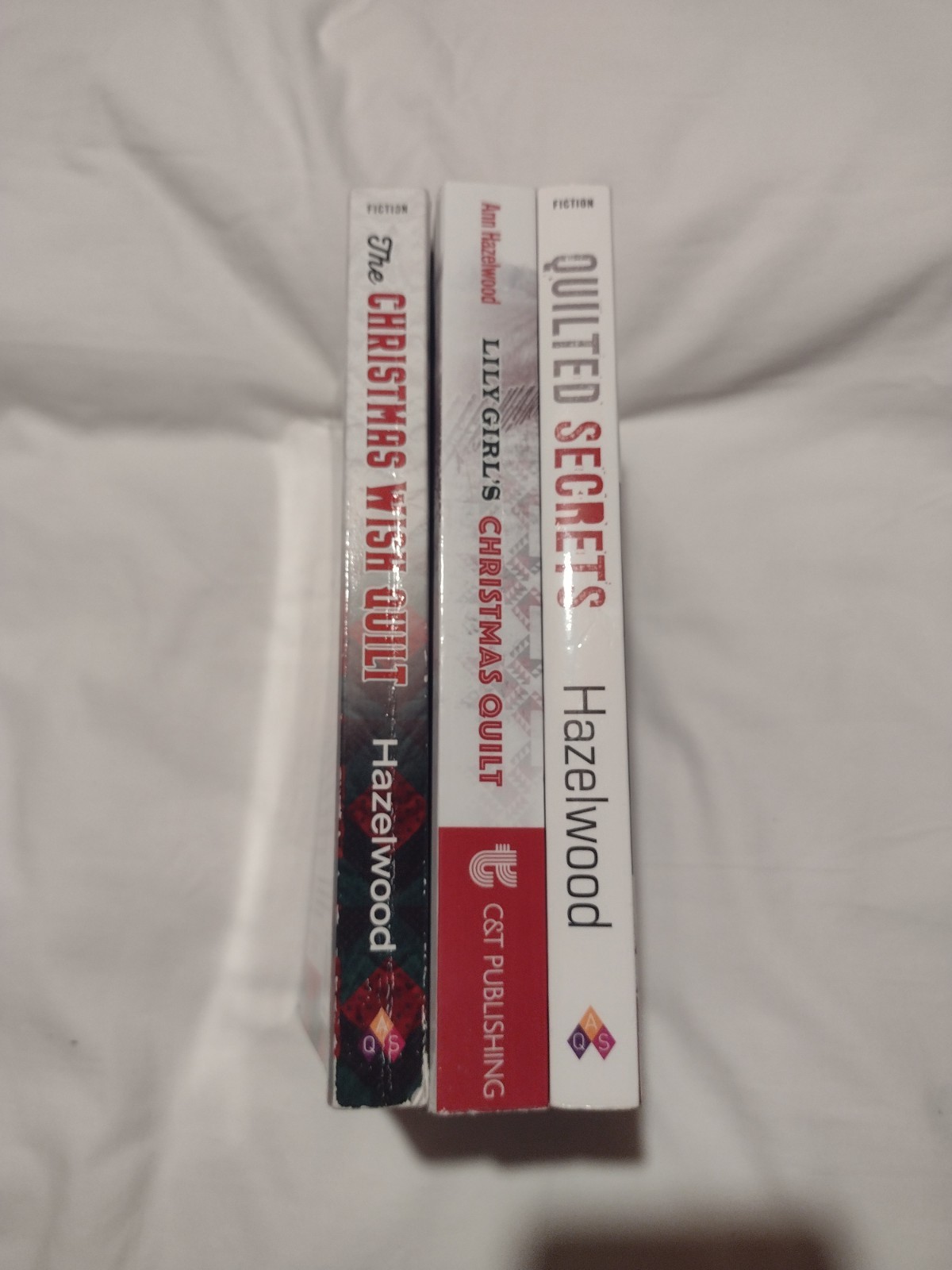 Books 1,2,3&4 of the Wine Country Quilt Series by Ann Hazelwood