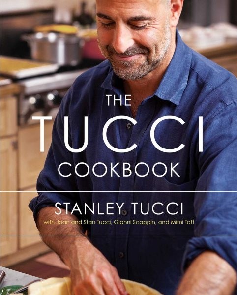 The Tucci Cookbook Stanley Tucci Italian Family Recipes Hardcover Novel VG