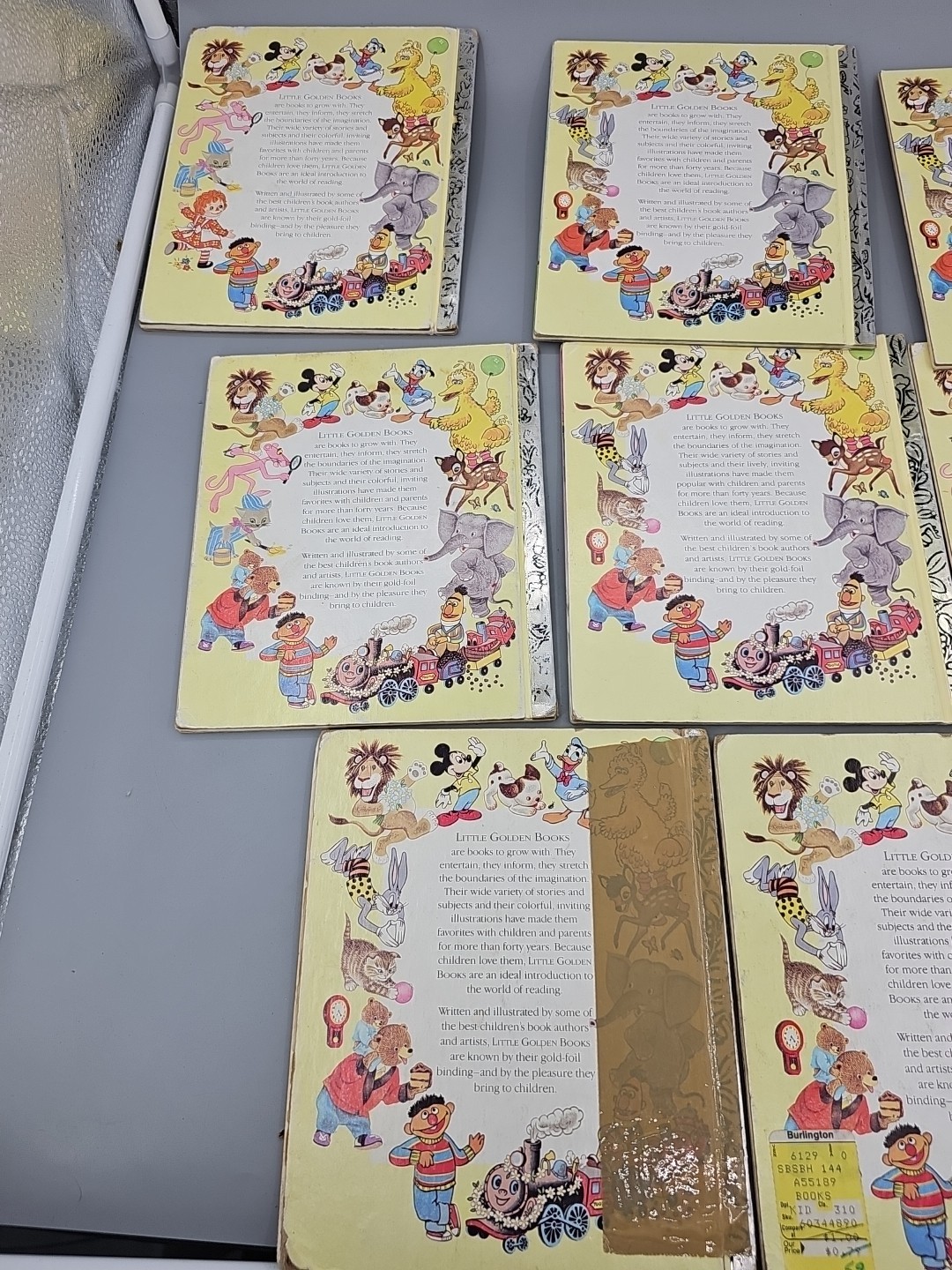 Lot of 8 A Little Golden Book Christmas Winter Theme Hardcover Vintage 3 Disney