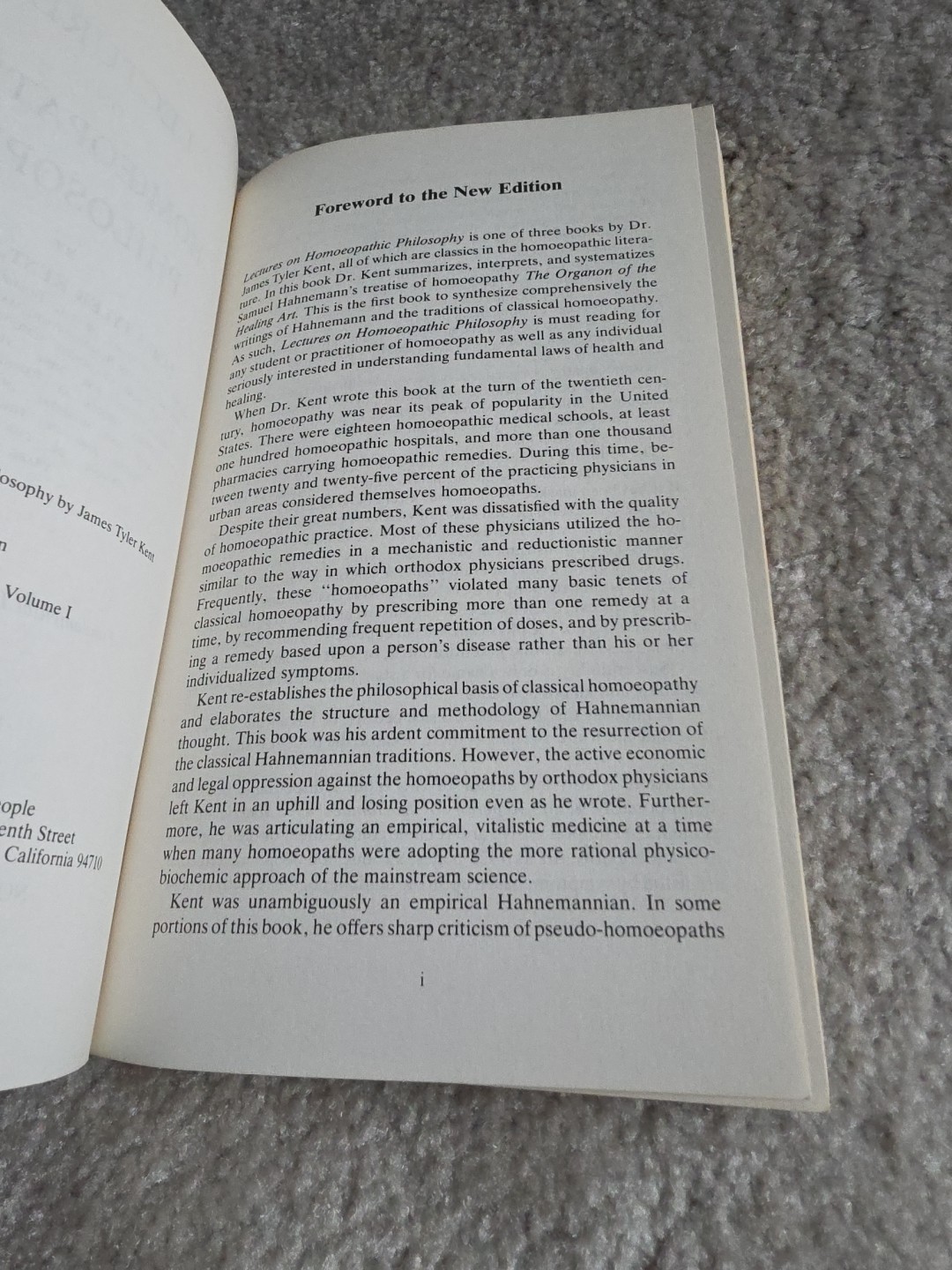 Lectures on Homeopathic Philosophy by Kent, James Tyler