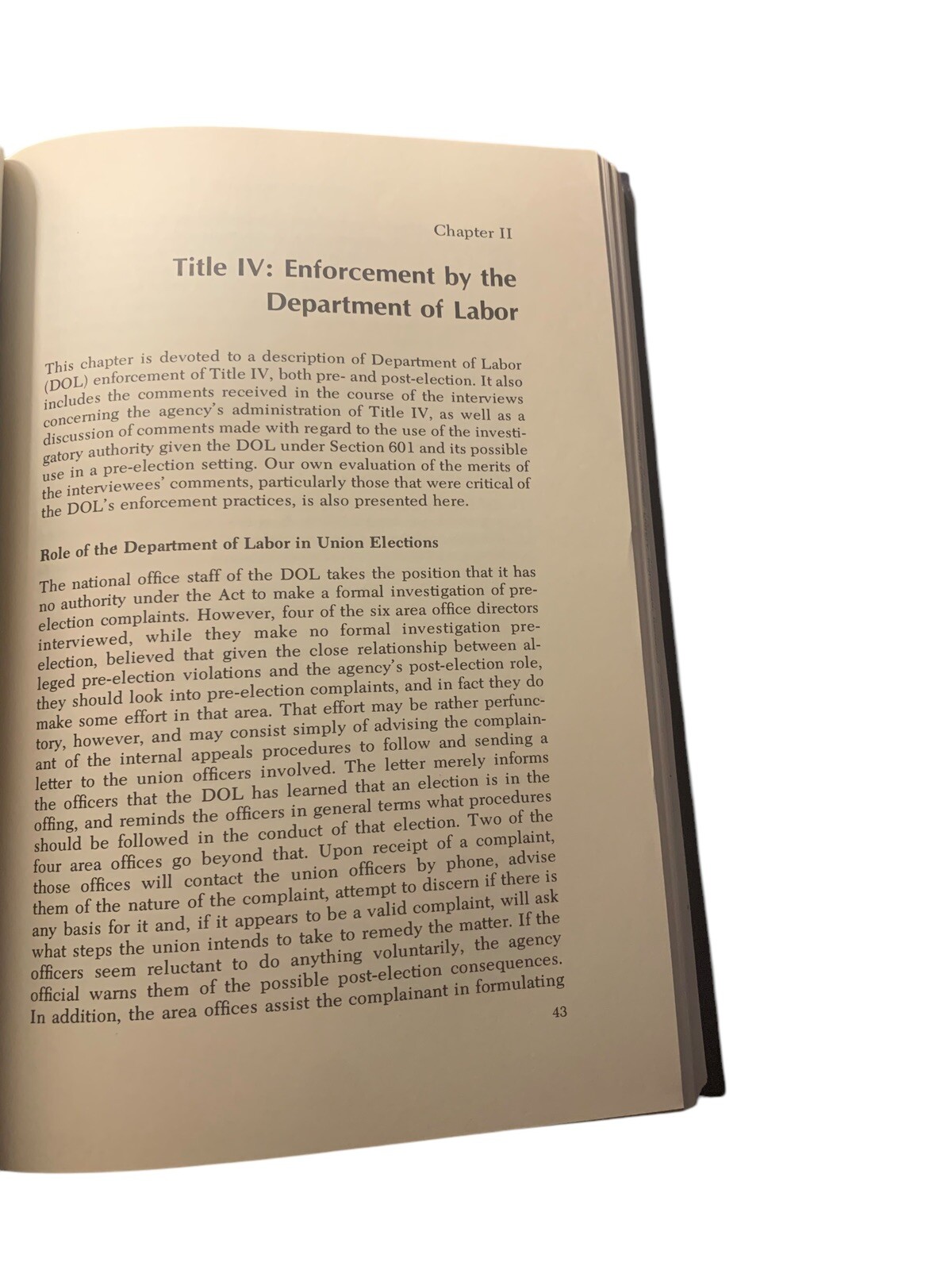 The Land run- Griffin Act And Union Democracy By Doris B. Mclaughlin And Anita L