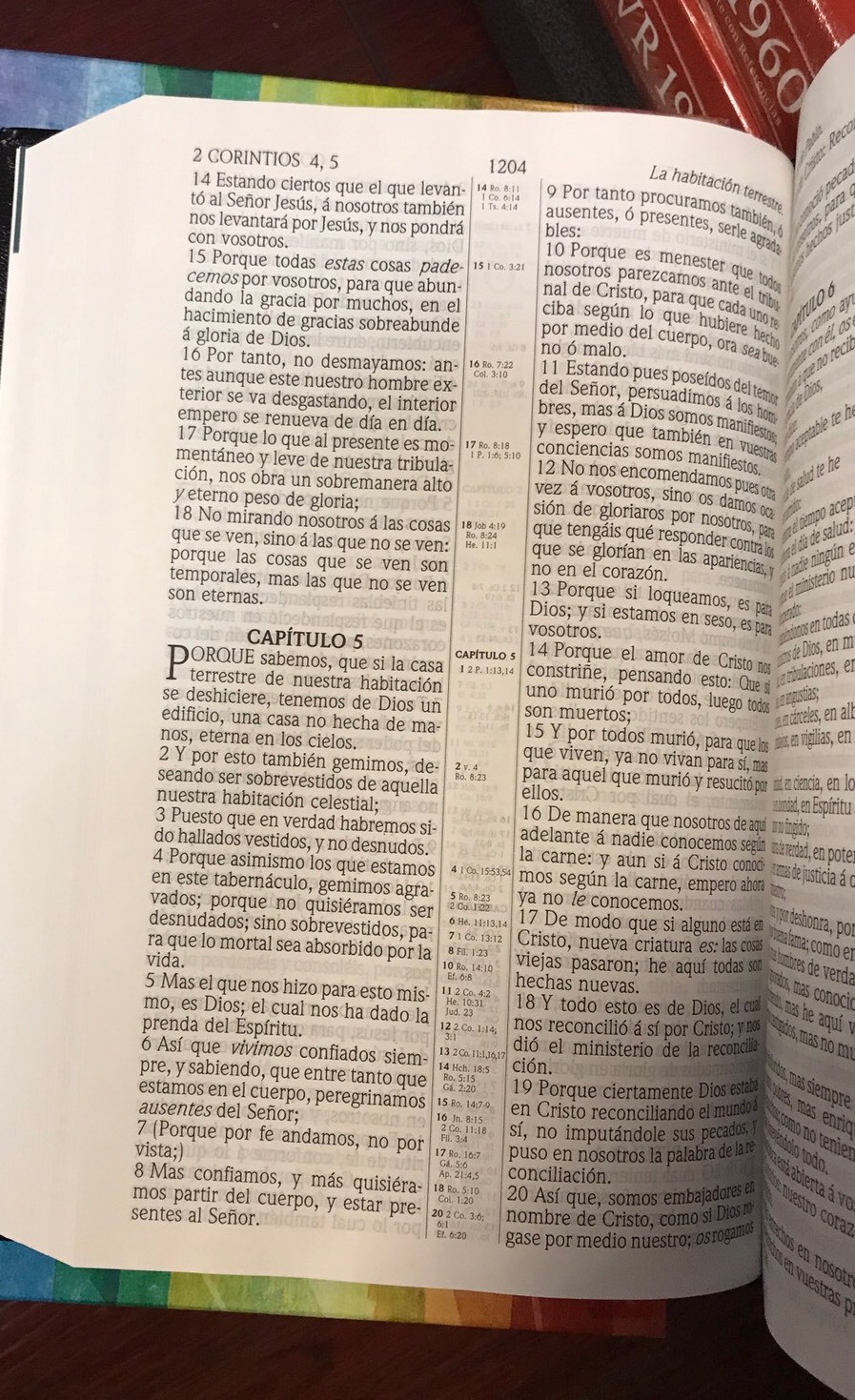 BIBLIA ANTIGUA VERSION CLASICA 1909 CON REFERENCIAS TAPA DURA NEGRO